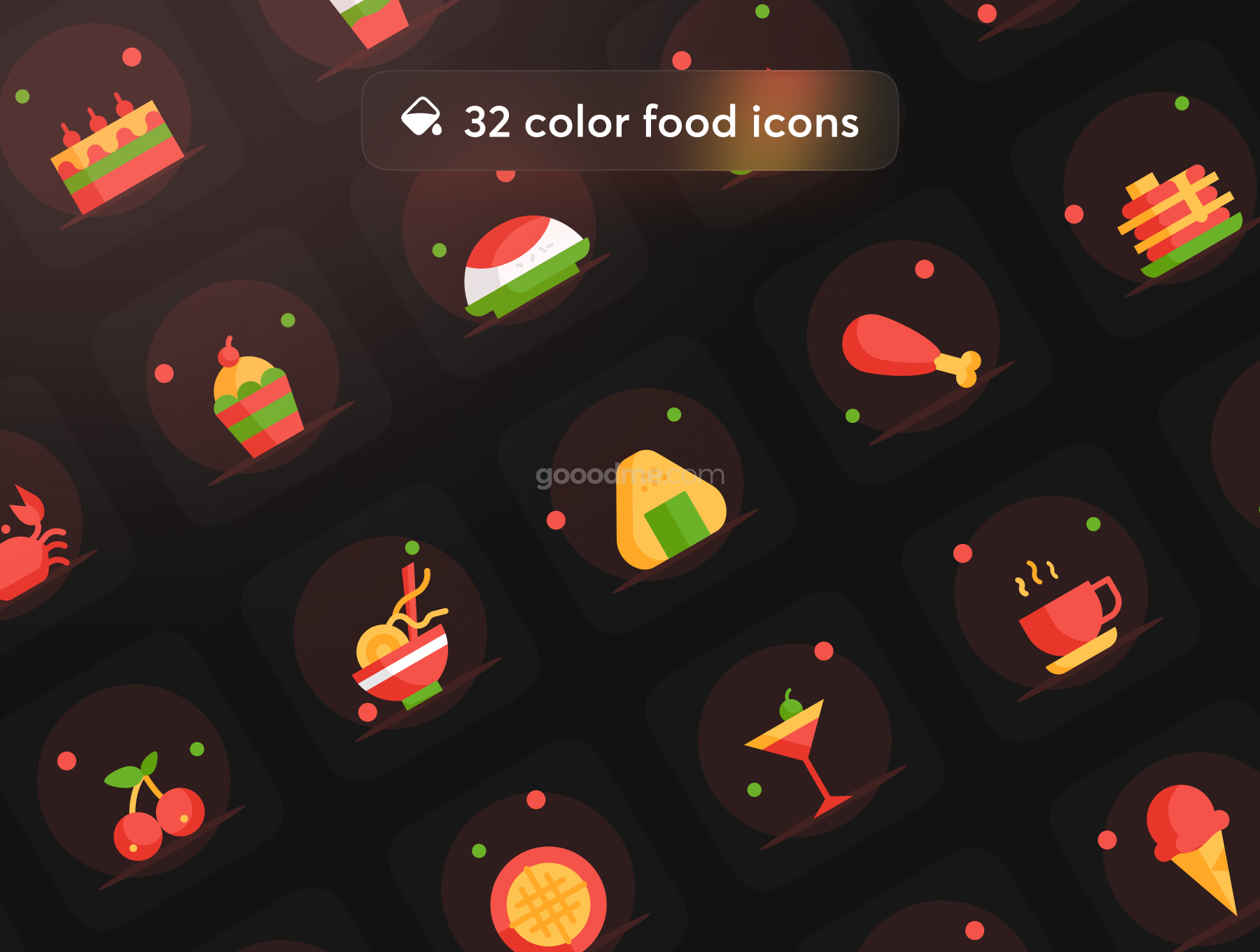 食品订购类应用程序APP界面设计 UI 套件Delaft – Food Ordering App UI Kit