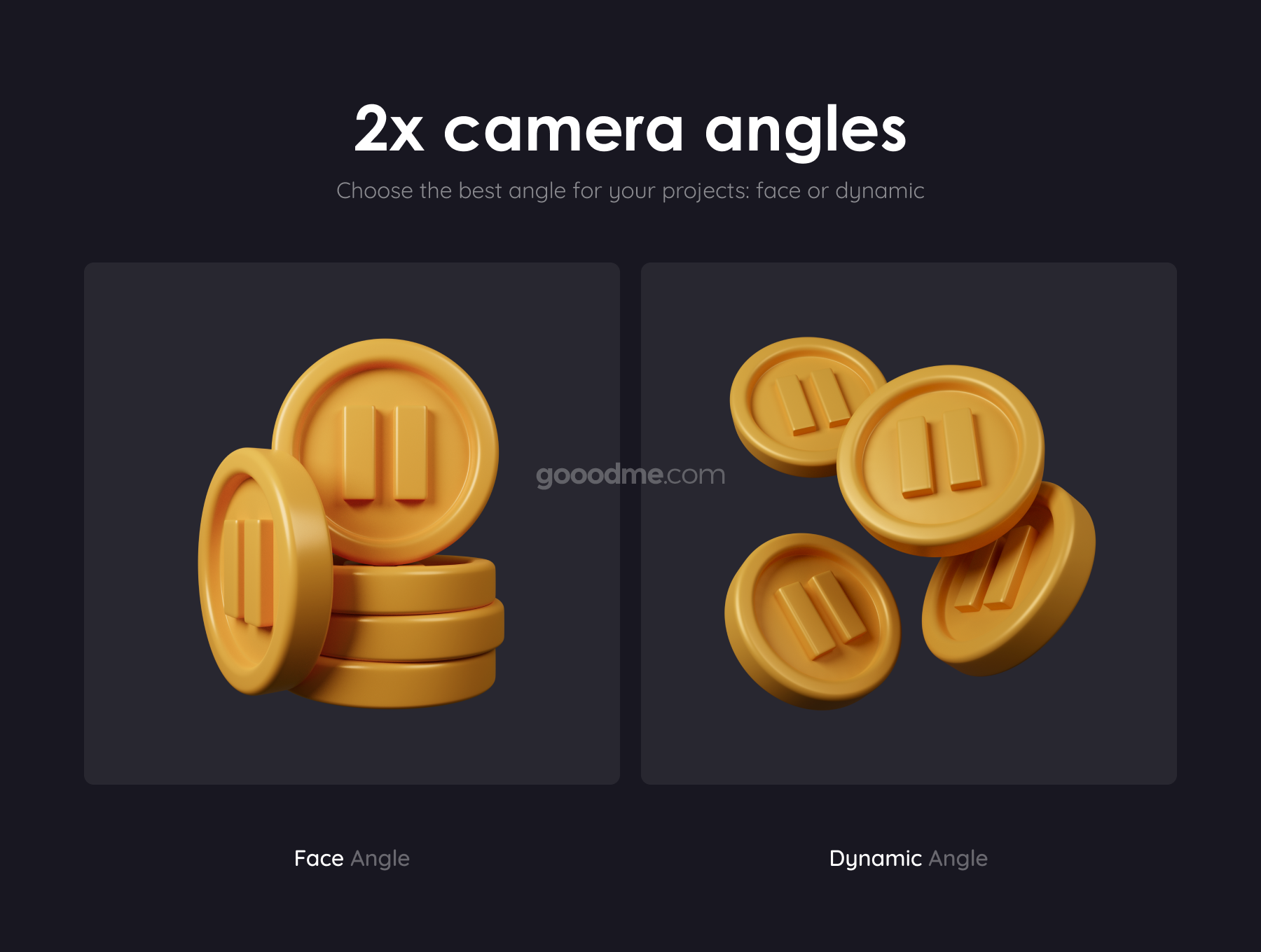 多角度程序UI可定制3D图标包Basic Pack – Customizable 3D Icons.zip