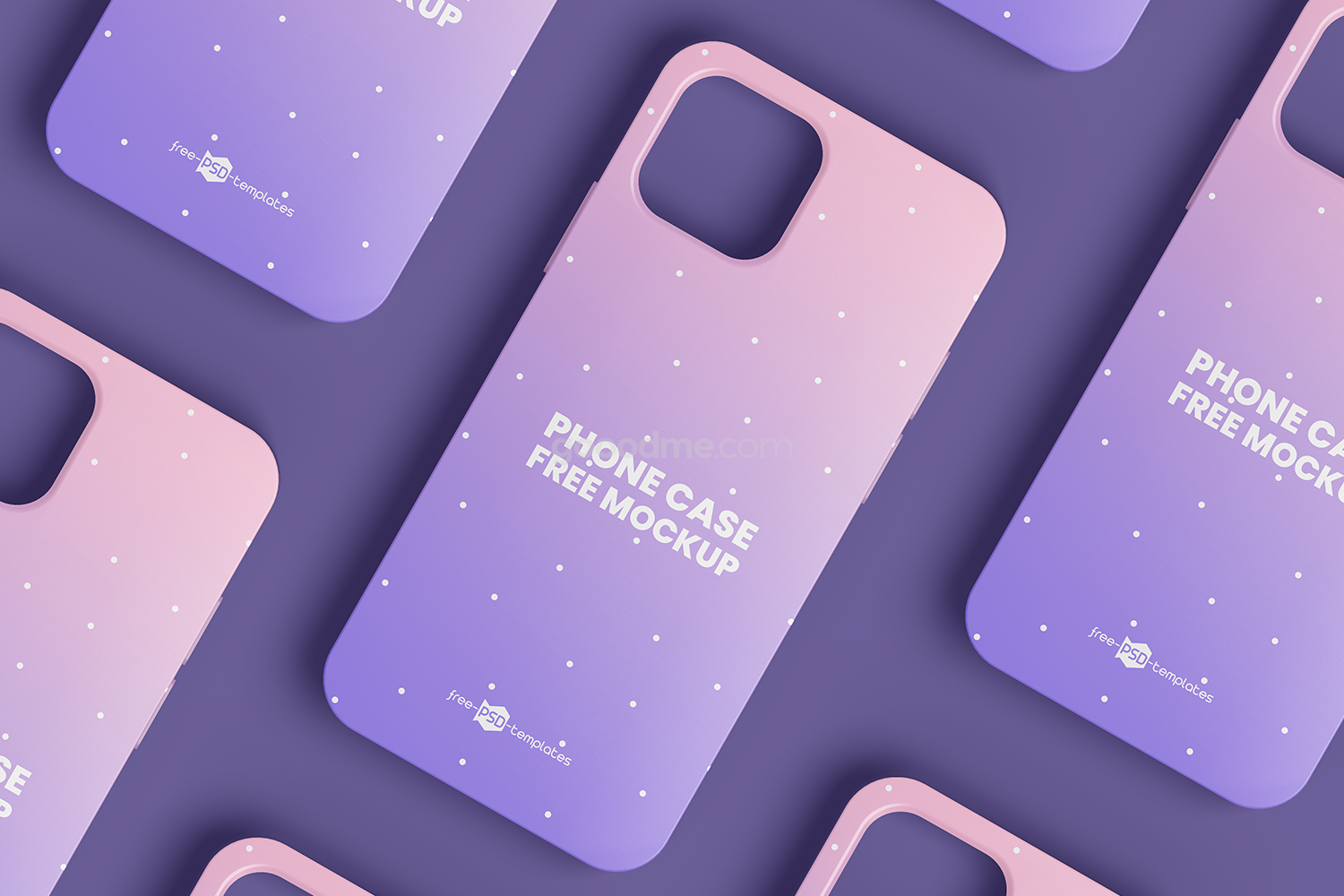 0262 可商用手机壳设计展示样机 Phone Case Mockup