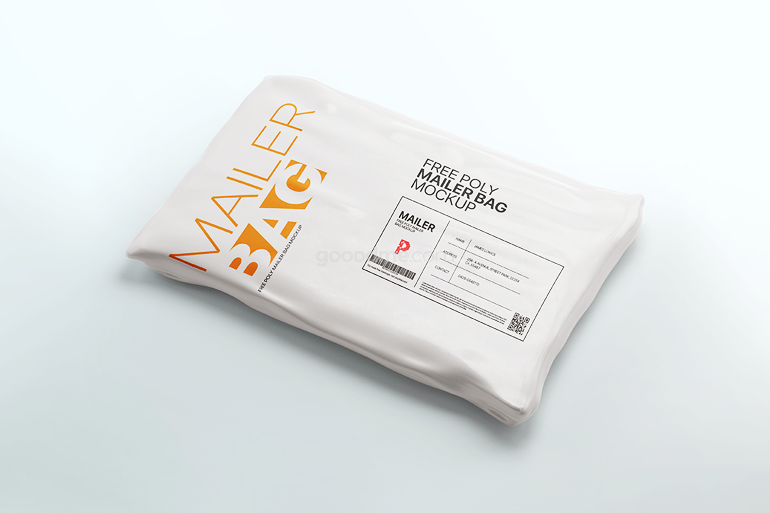 0269 可商用塑胶密封袋样机 poly mailer bag mockup