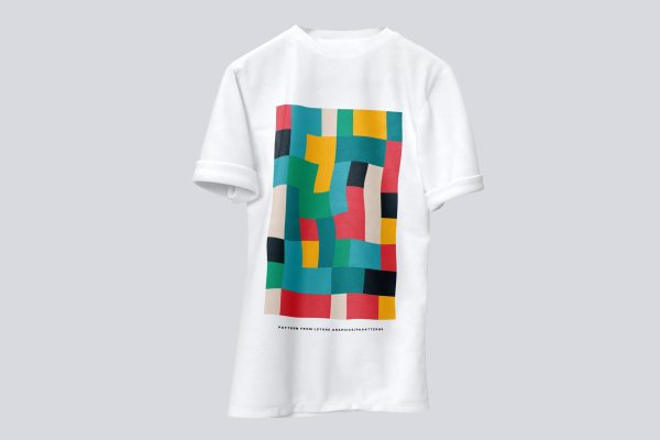 298 可商用T恤服装设计展示PSD样机素材 Different Colours T-Shirt Mockup