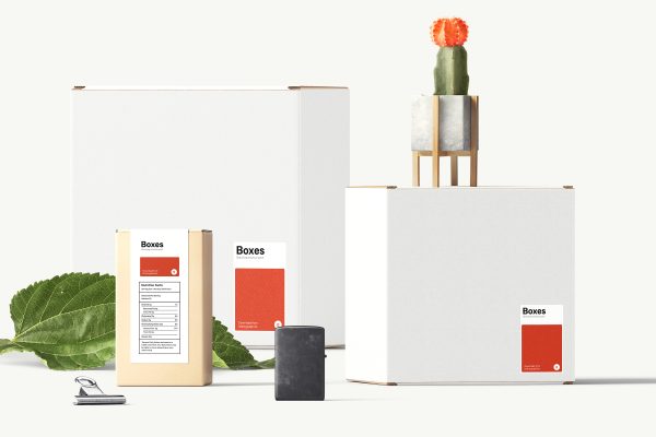 308 可商用包装盒纸盒场景样机设计PSD样机素材 Beautiful Boxes Mockup Scene