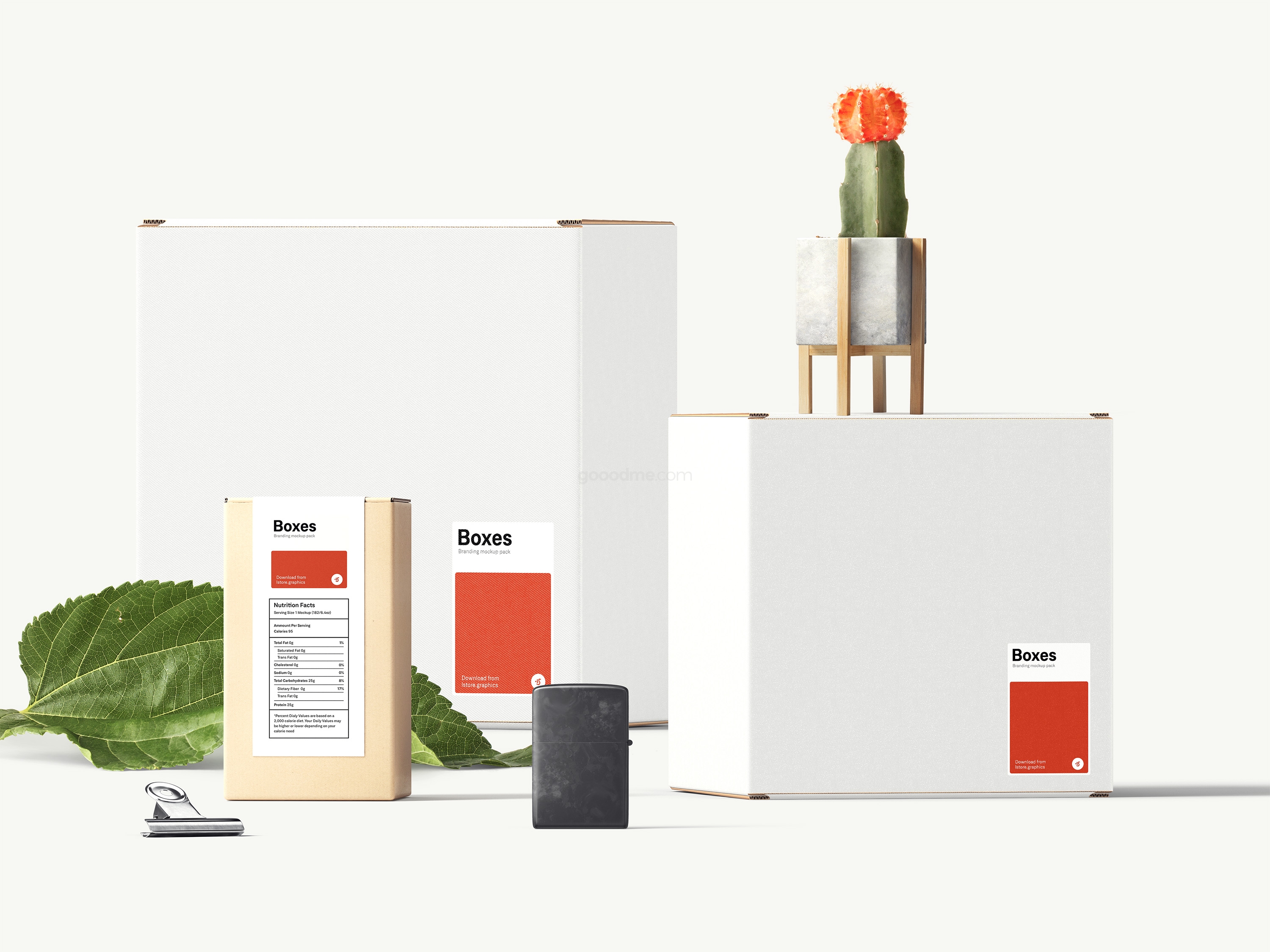 308 可商用包装盒纸盒场景样机设计PSD样机素材 Beautiful Boxes Mockup Scene