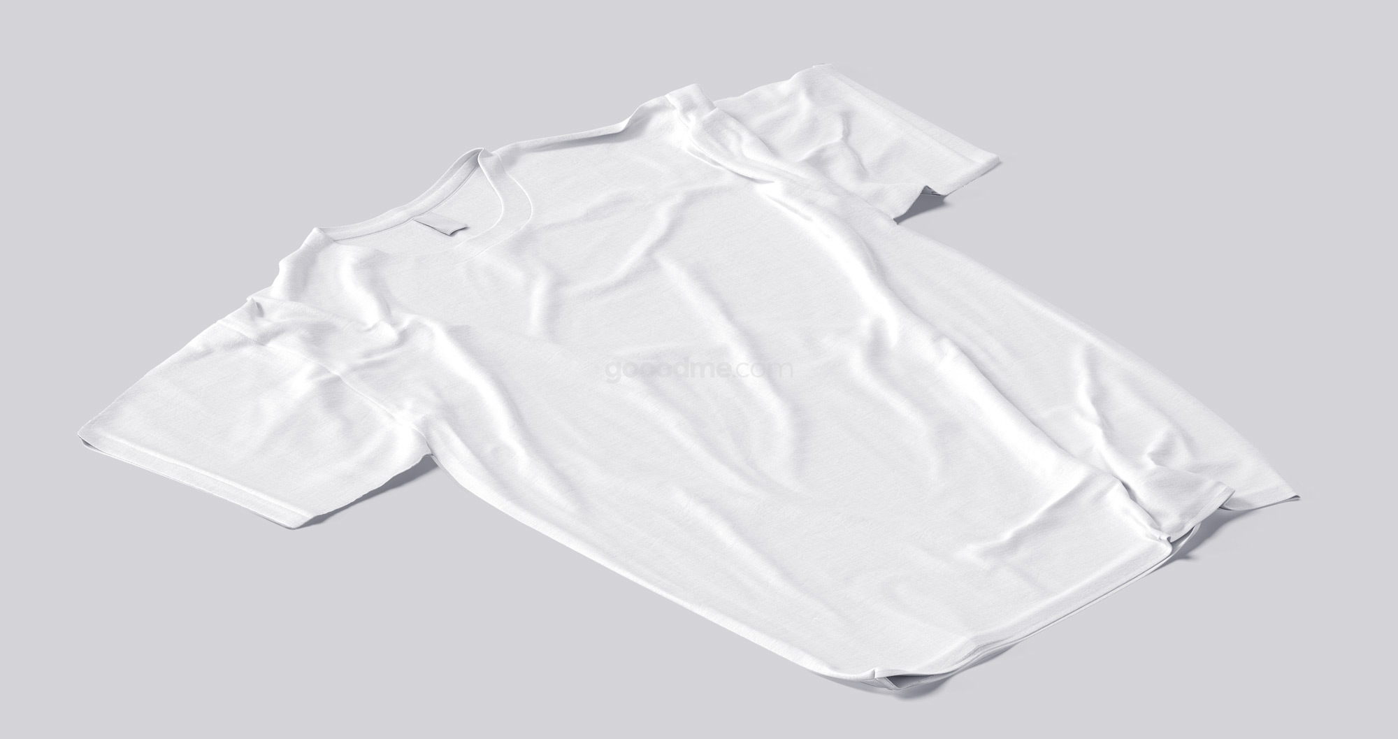 312 可商用短袖T恤设计PSD样机素材 Changeable T-Shirt Mockup [PSD]