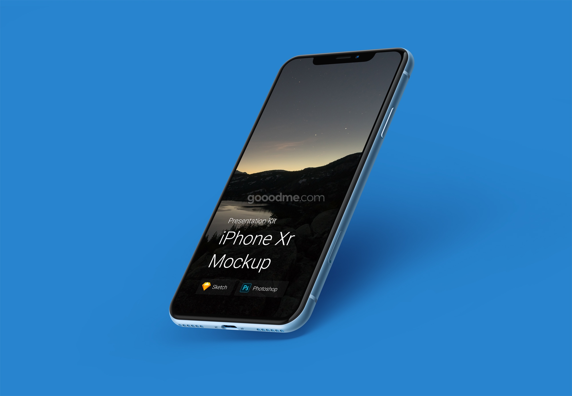 335 可商用iPhone Xr手机屏幕设计样机模型 iPhone Xr Mockup
