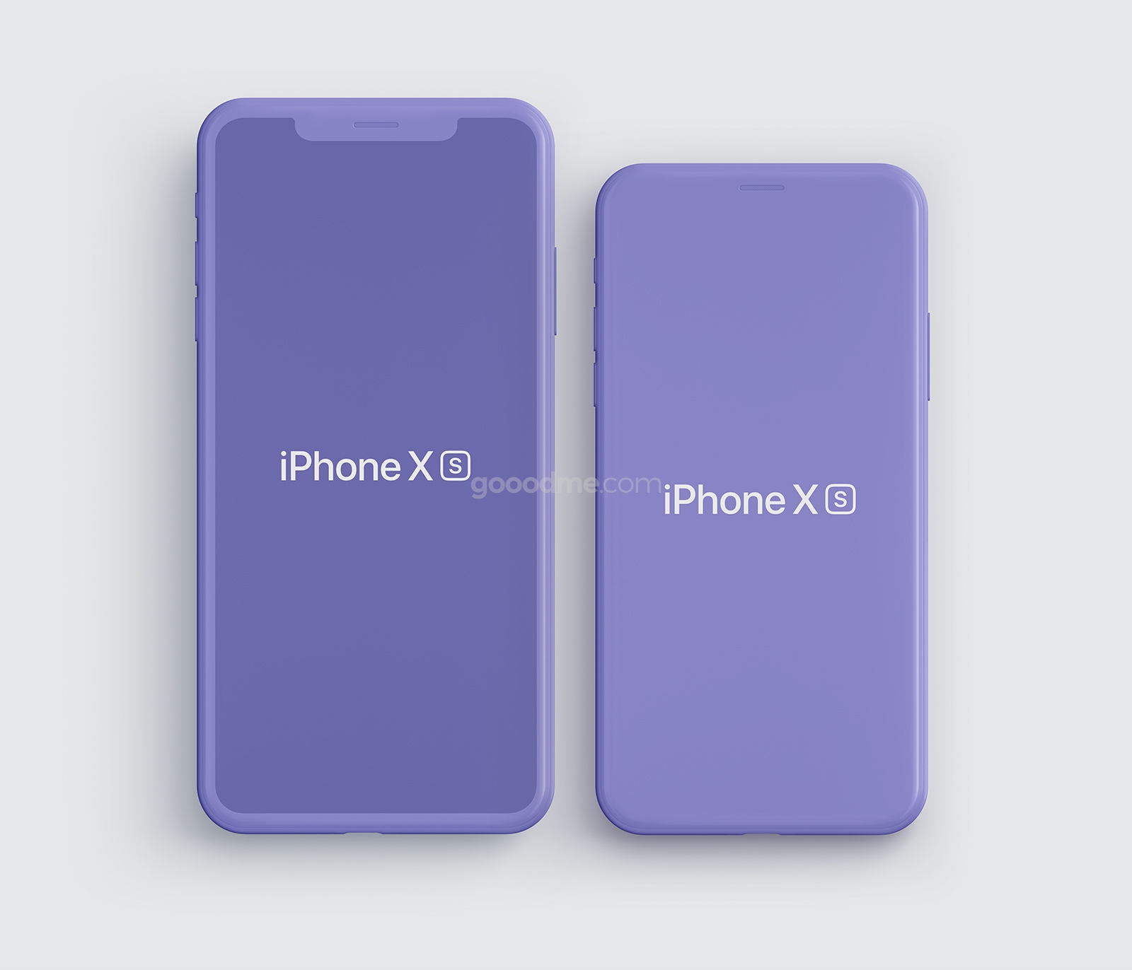 337 可商用iPhone XS手机屏幕展示UI样机素材 iPhone XS, iPhone XS Max Mockups