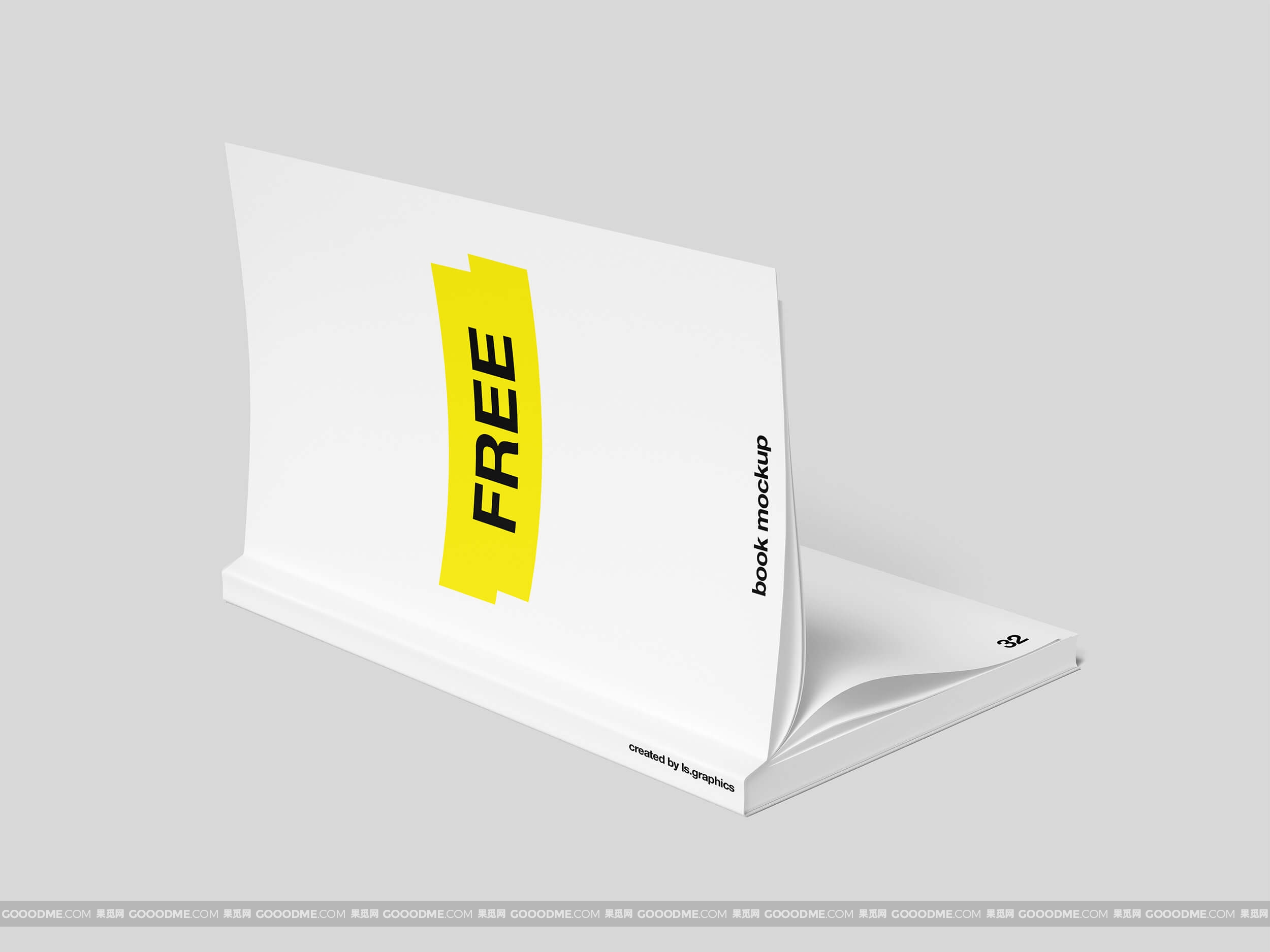 353 可商用软皮书籍封面设计PSD样机素材 Opened Soft Cover Book Mockup