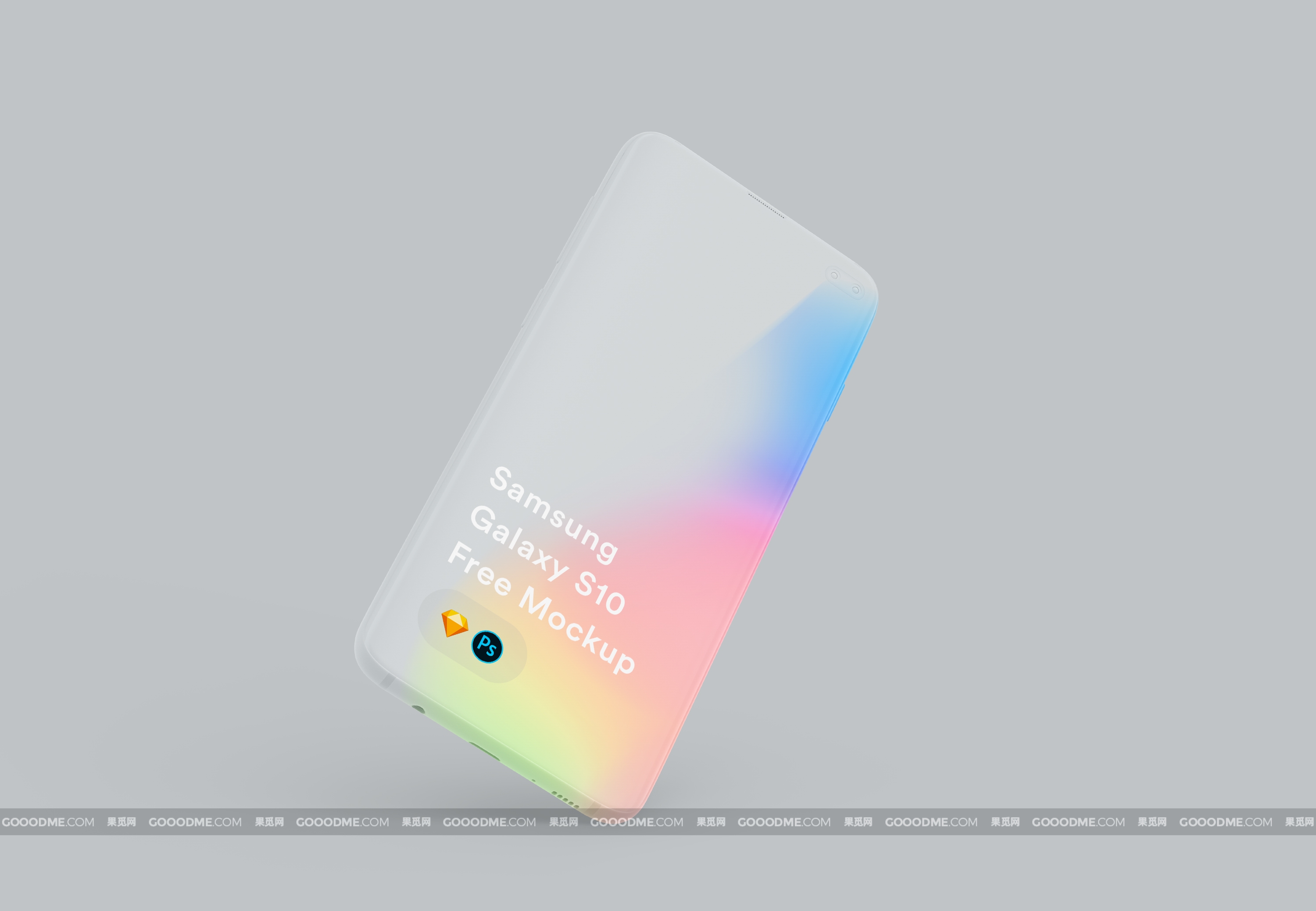 363 可商用三星 Galaxy S10手机UI设计展示样机素材 Samsung Galaxy S10 Mockup