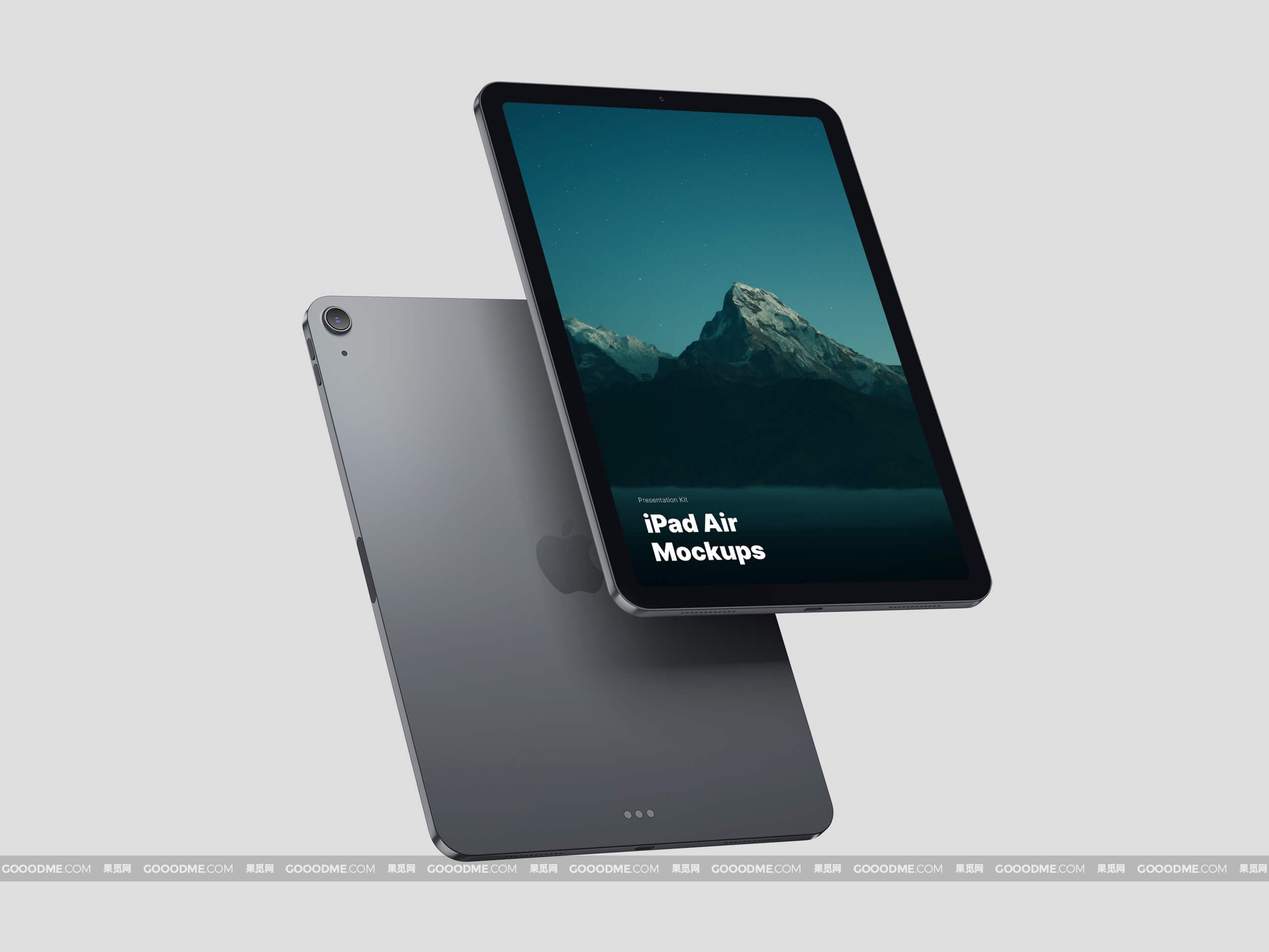 373 可商用iPad Air平板电脑屏幕展示UI设计样机素材 iPad Air Mockups