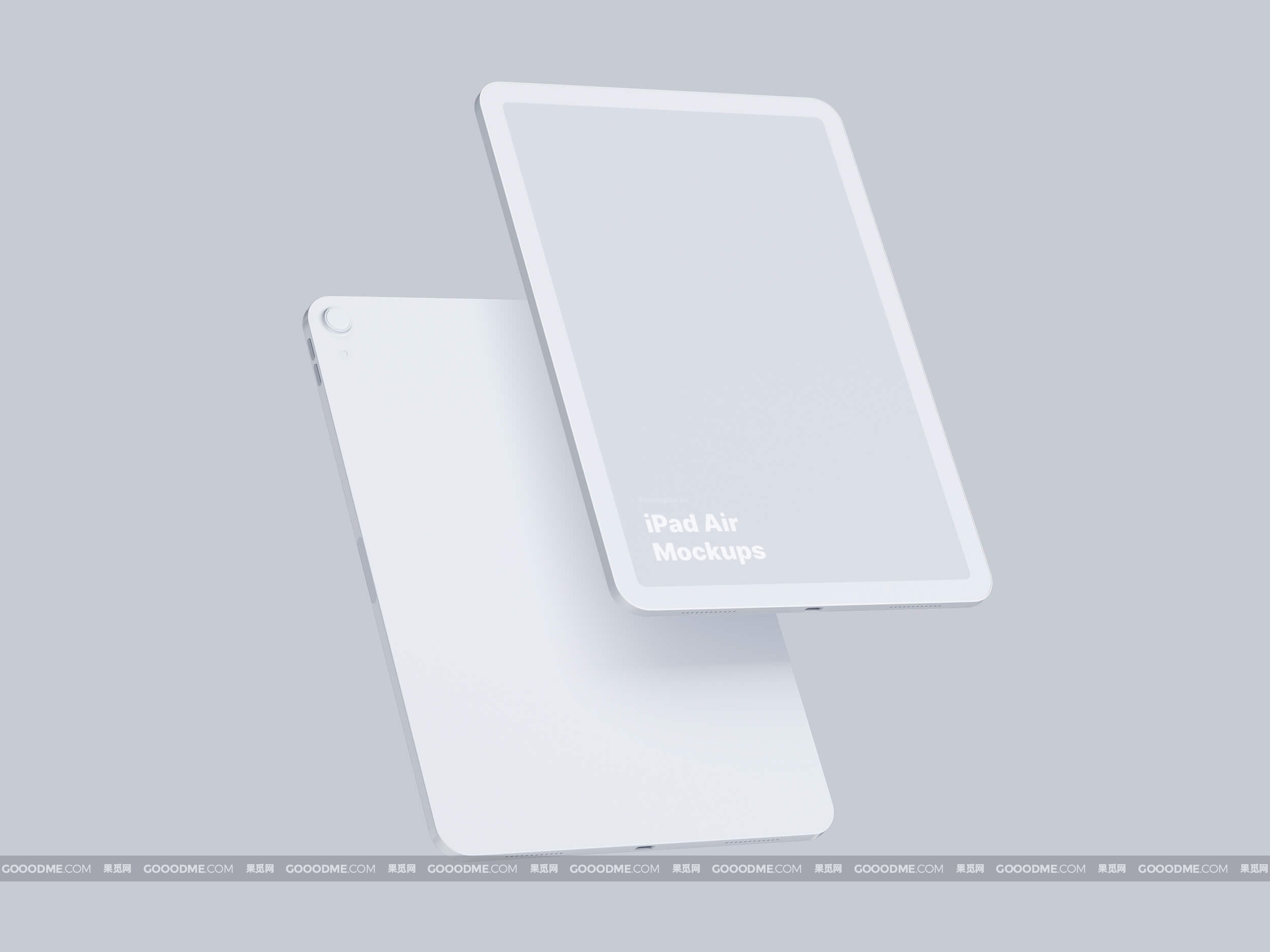 373 可商用iPad Air平板电脑屏幕展示UI设计样机素材 iPad Air Mockups
