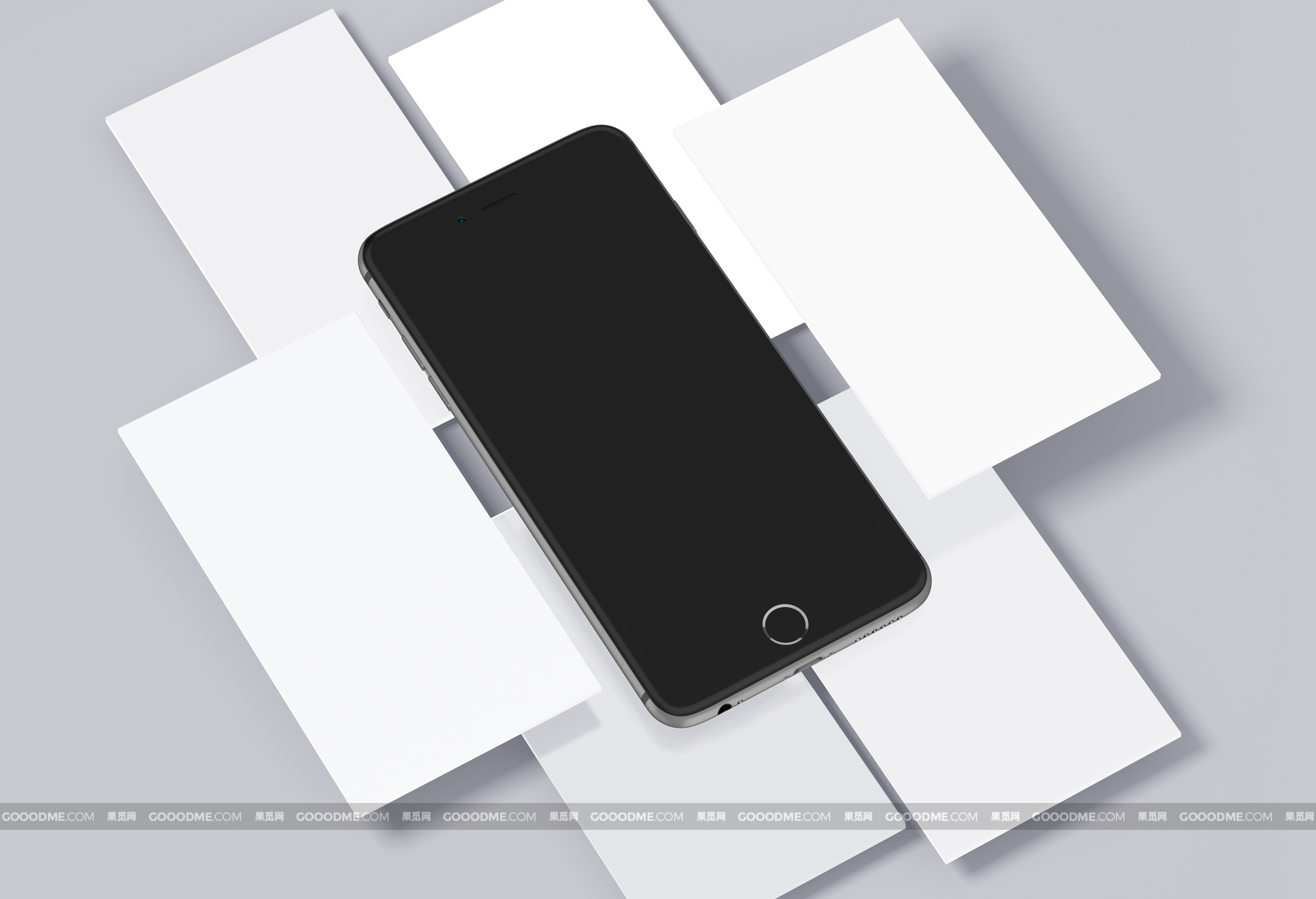 374 可商用手机屏幕设计UI展示PSD样机素材 iPhone & Mobile Screens Mockups