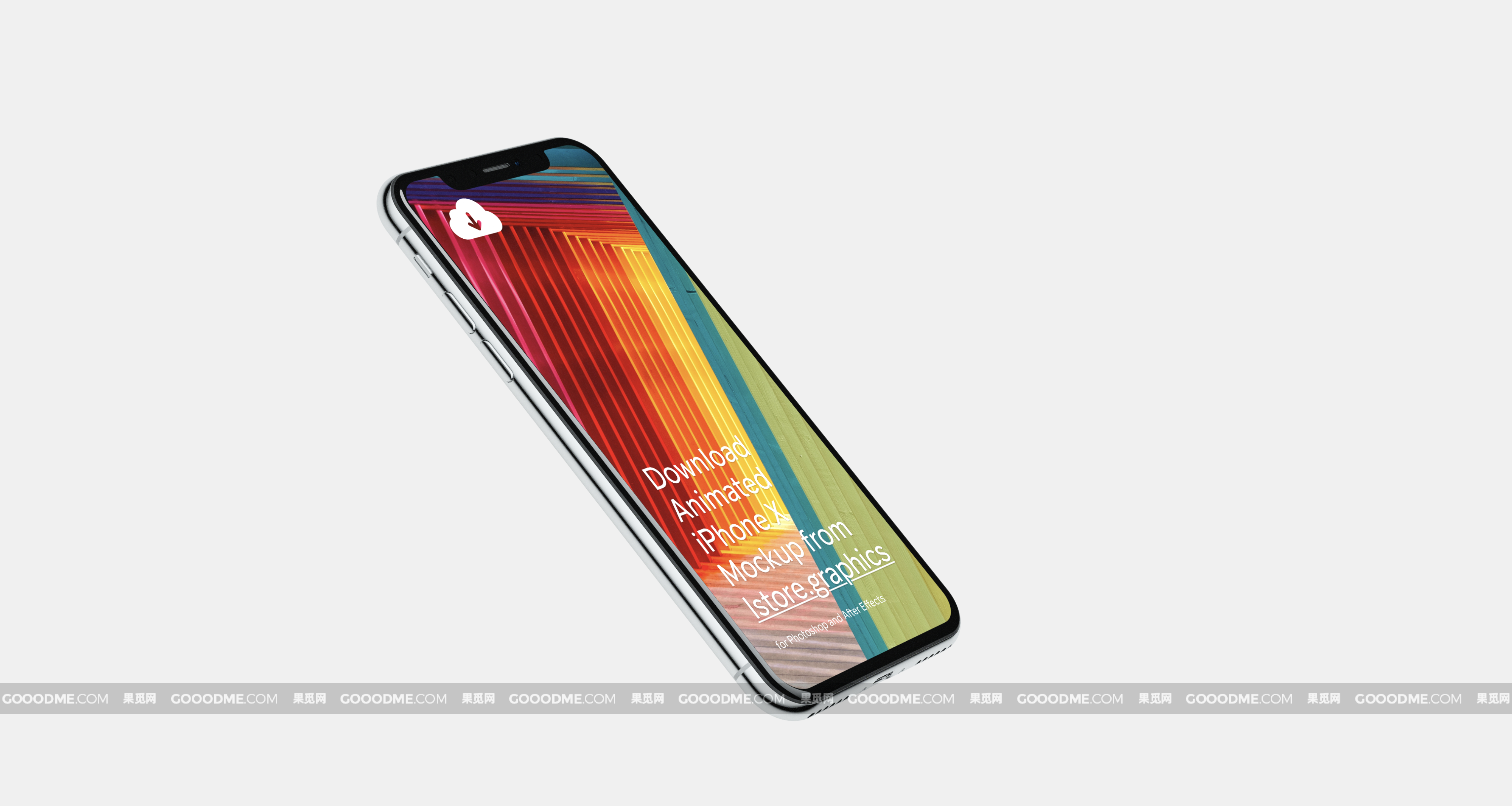 379 8款可商用iPhone X 手机屏幕展示UI设计样机 4k 分辨率iPhone X Mockups 4k Resolution