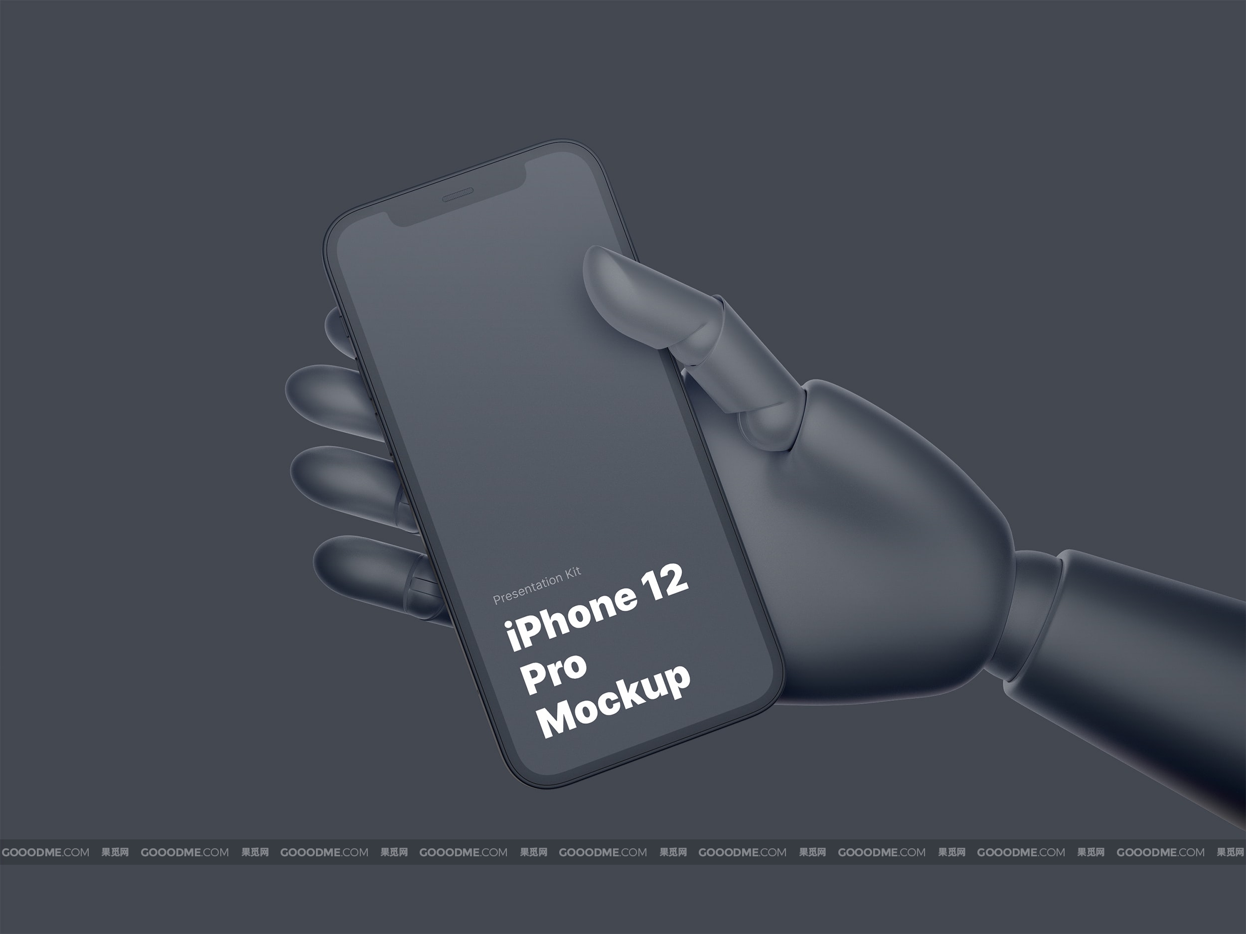 830 13款机械手臂木制手持手机UI展示设计样机素材Wooden Hands iPhone 12 Pro Mockups
