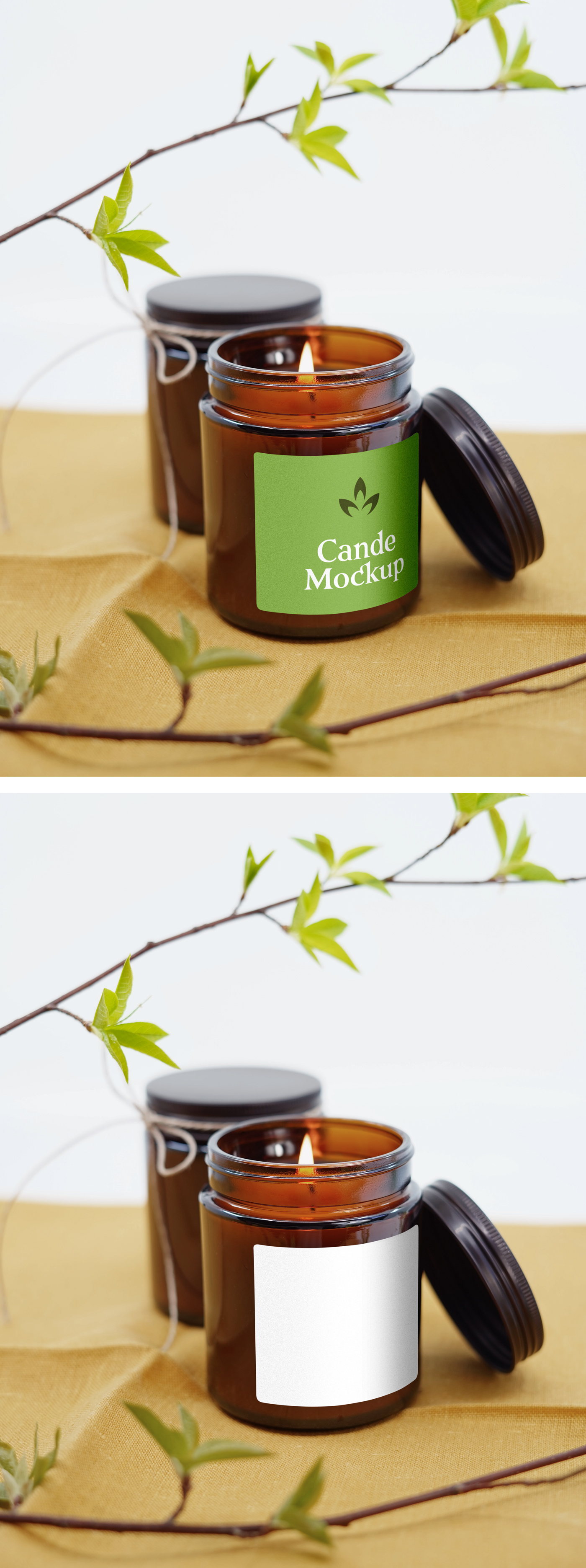 427 可商用香薰蜡烛包装设计PSD样机素材 Label on Candle Mockup Graphic yythkg.zip