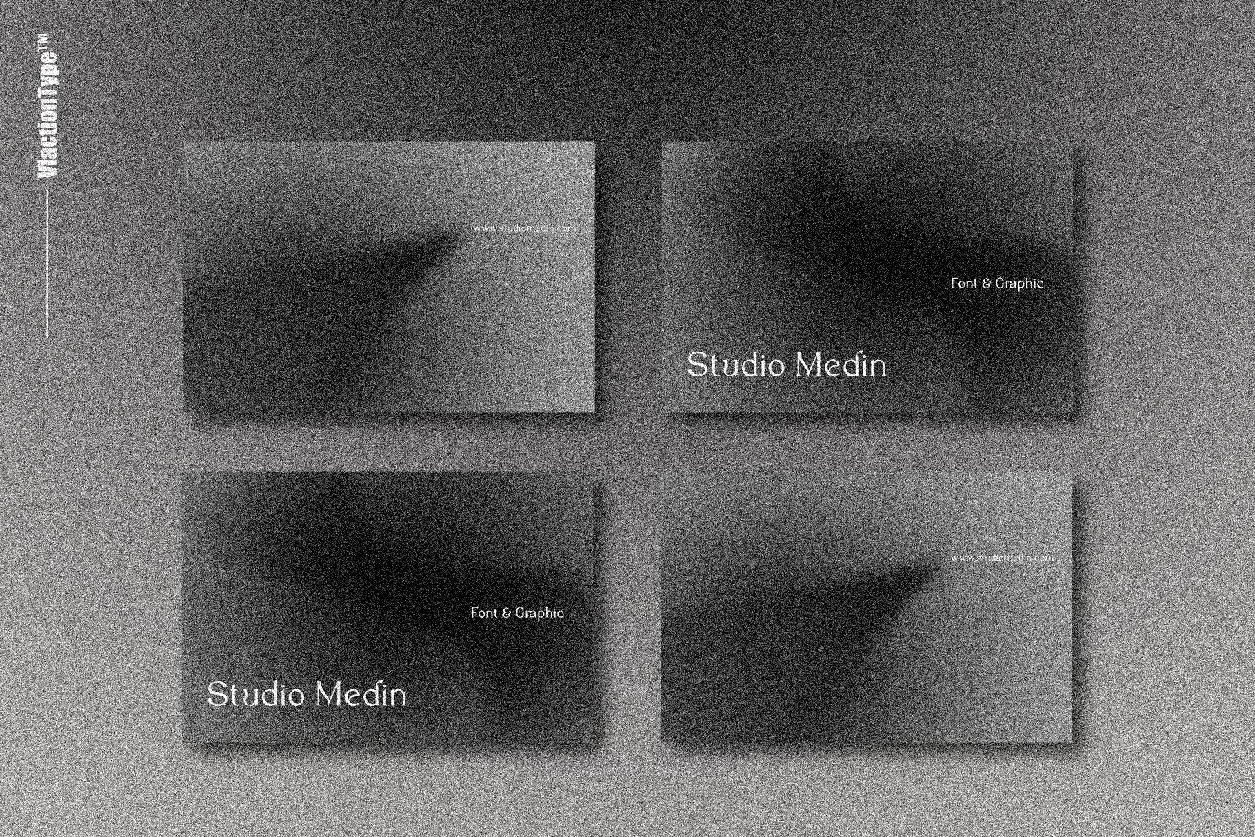 838 奢华典雅黑白渐变模糊颗粒噪点纹理背景图片设计素材 KROMAC – Monochrome Background