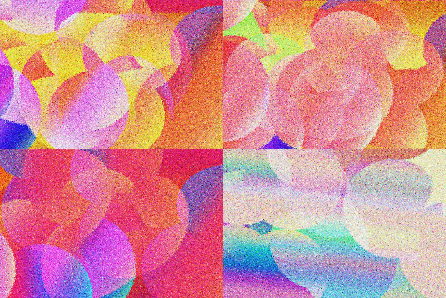 842 抽象的彩色玻璃纹理背景图片素材 Abstract Colorful Glass Textures