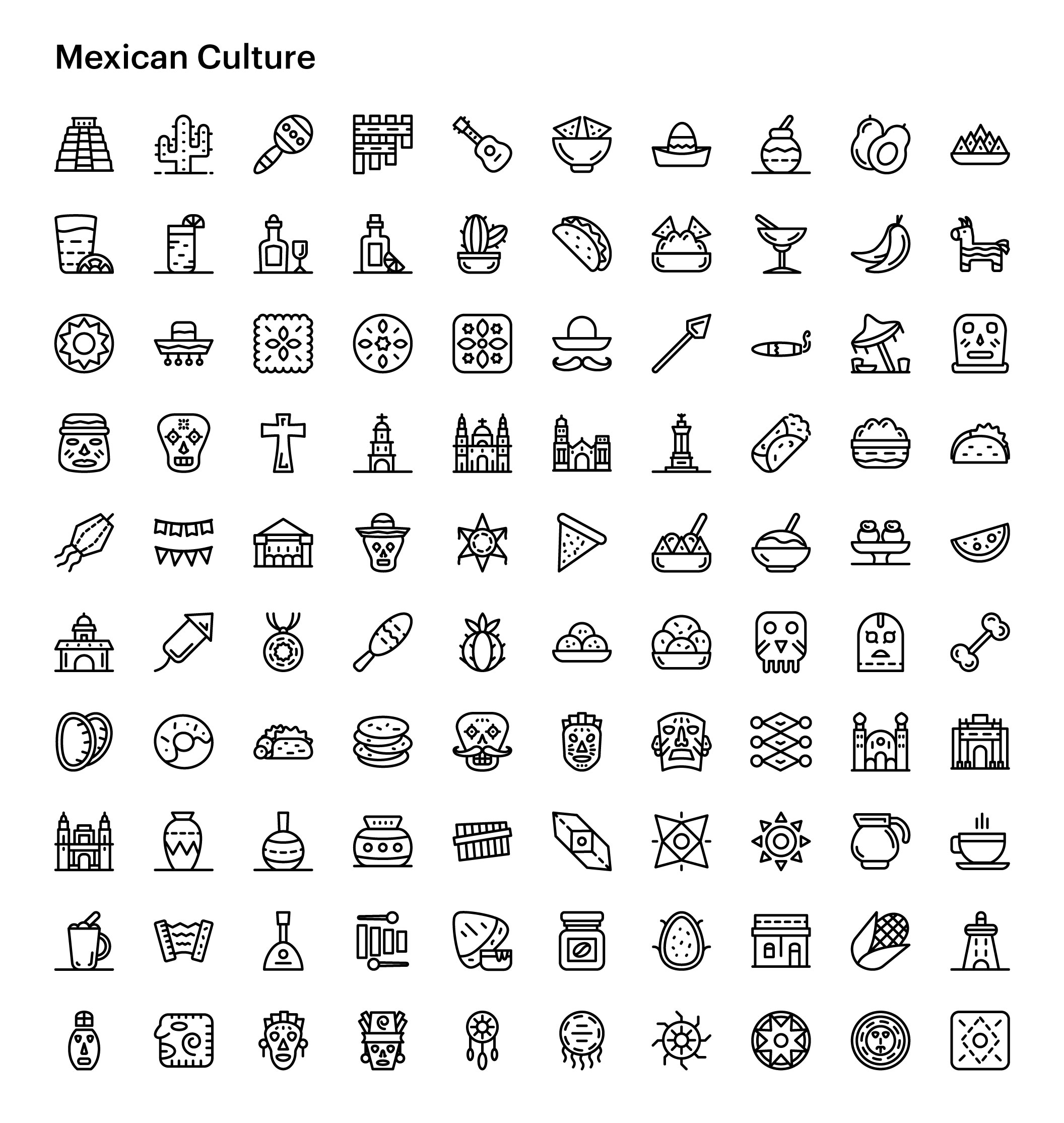 07 1600+多路径样式社区文化金融Icon图标Ai矢量设计素材 1600+ Culture and Communities Vector Icons