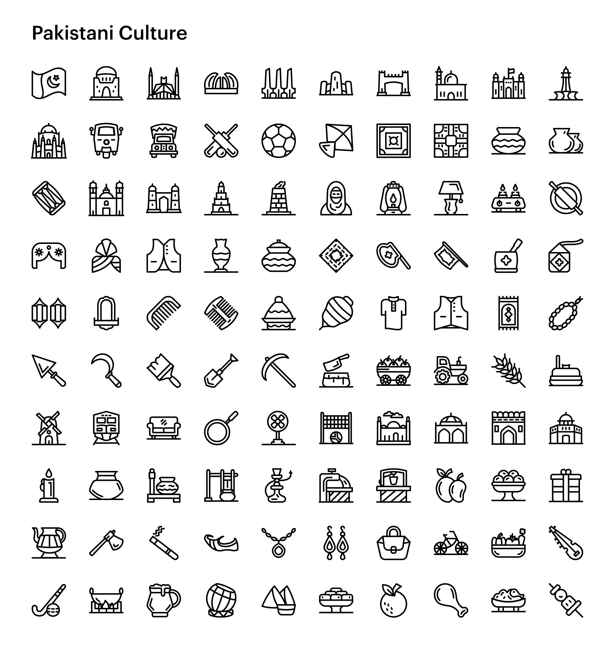 07 1600+多路径样式社区文化金融Icon图标Ai矢量设计素材 1600+ Culture and Communities Vector Icons