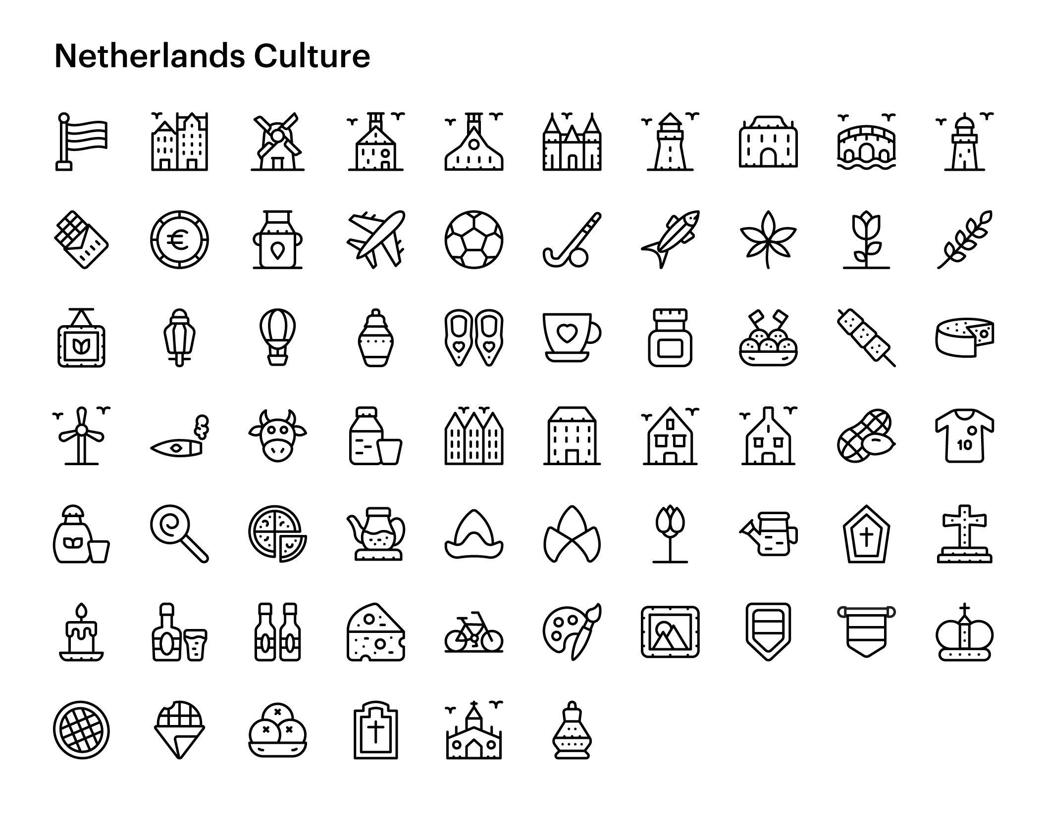 07 1600+多路径样式社区文化金融Icon图标Ai矢量设计素材 1600+ Culture and Communities Vector Icons