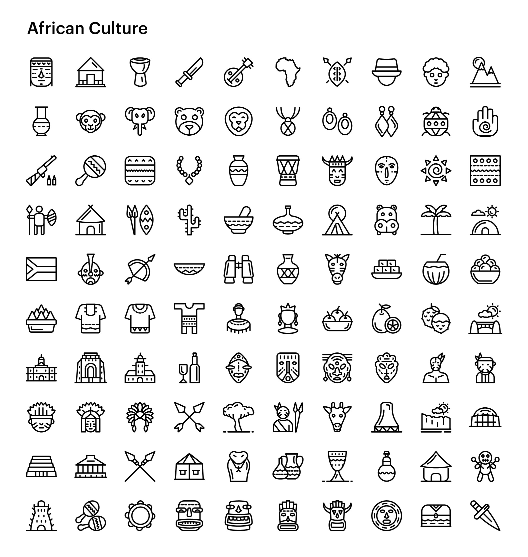 07 1600+多路径样式社区文化金融Icon图标Ai矢量设计素材 1600+ Culture and Communities Vector Icons