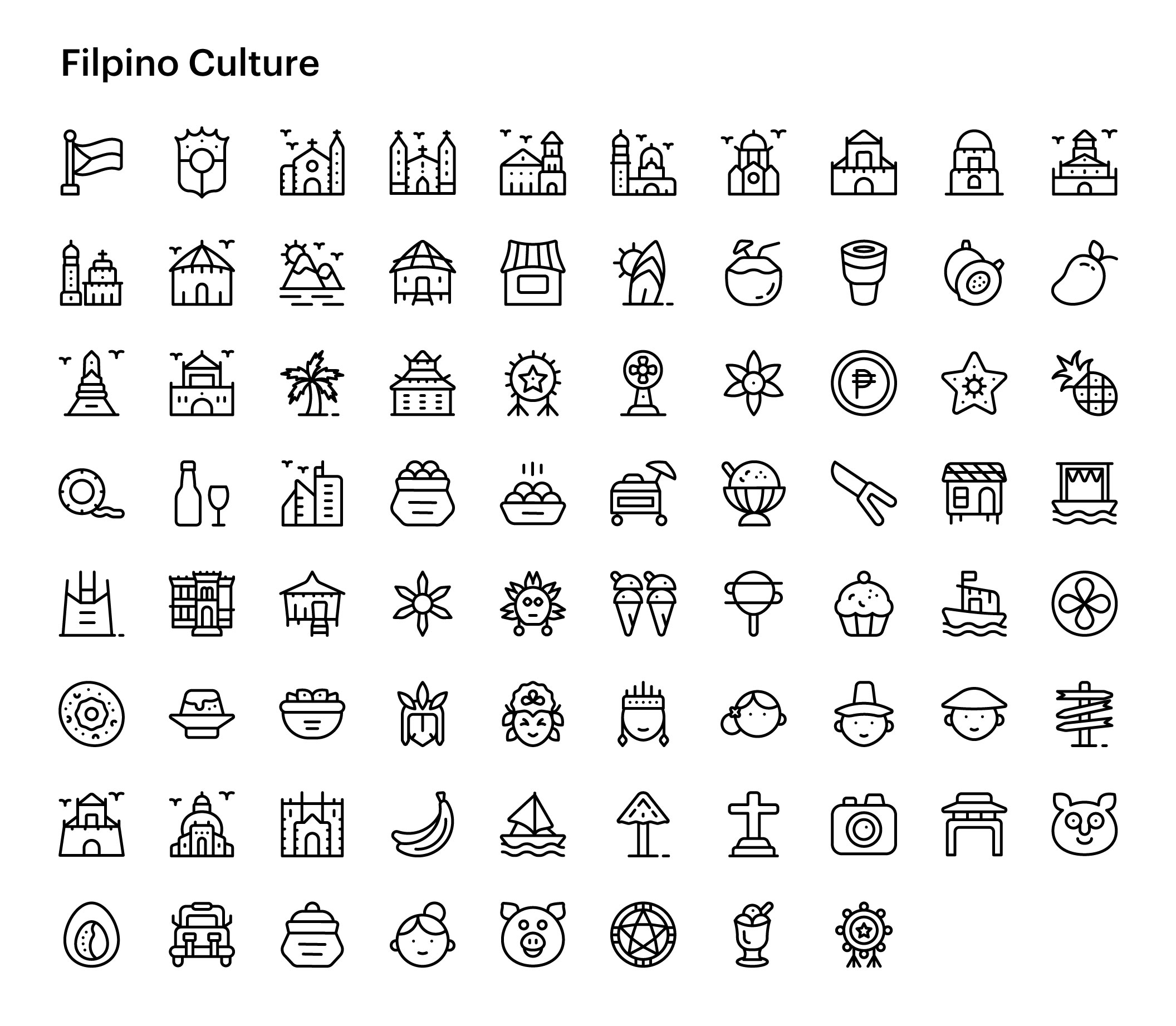 07 1600+多路径样式社区文化金融Icon图标Ai矢量设计素材 1600+ Culture and Communities Vector Icons