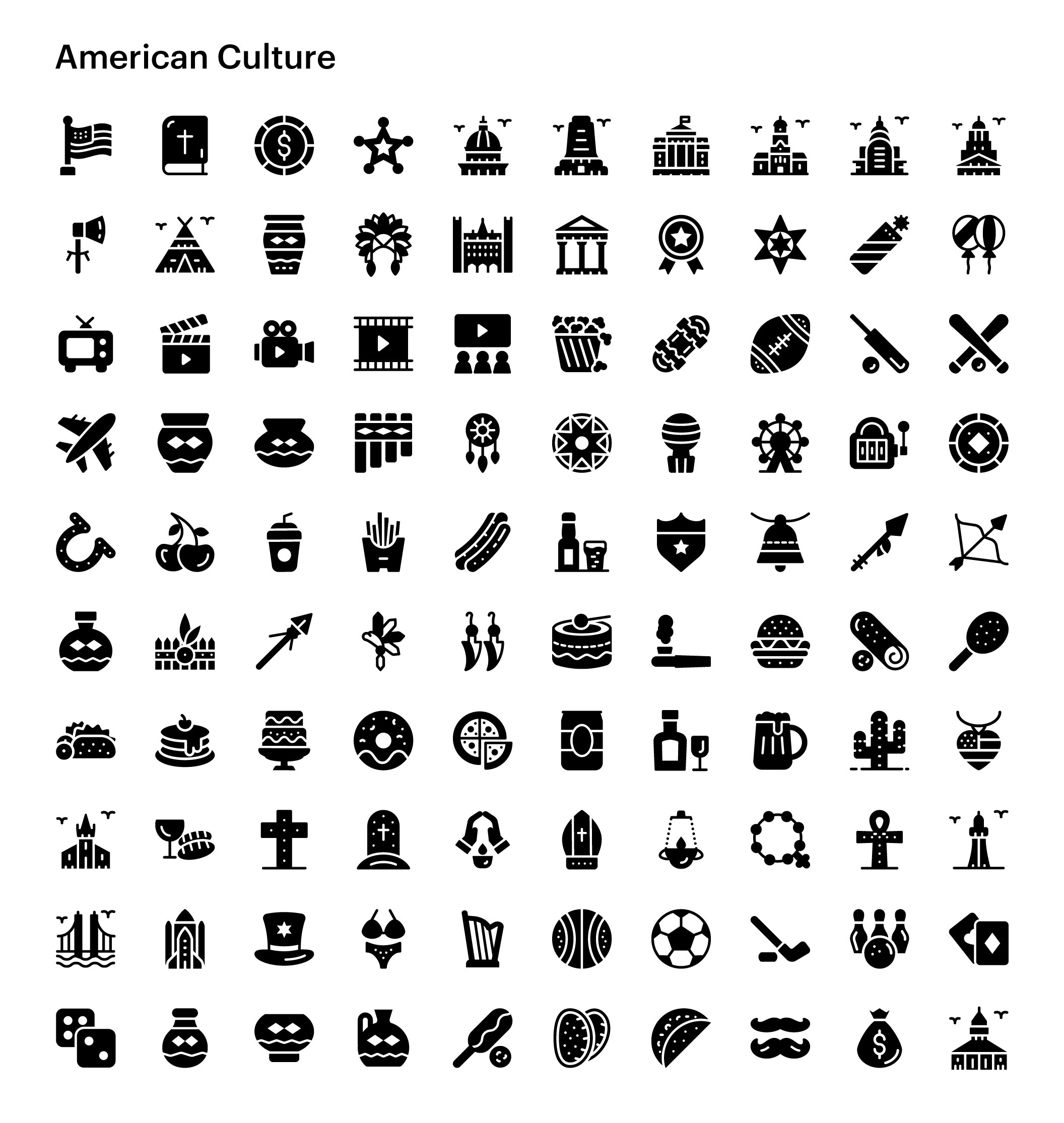 07 1600+多路径样式社区文化金融Icon图标Ai矢量设计素材 1600+ Culture and Communities Vector Icons