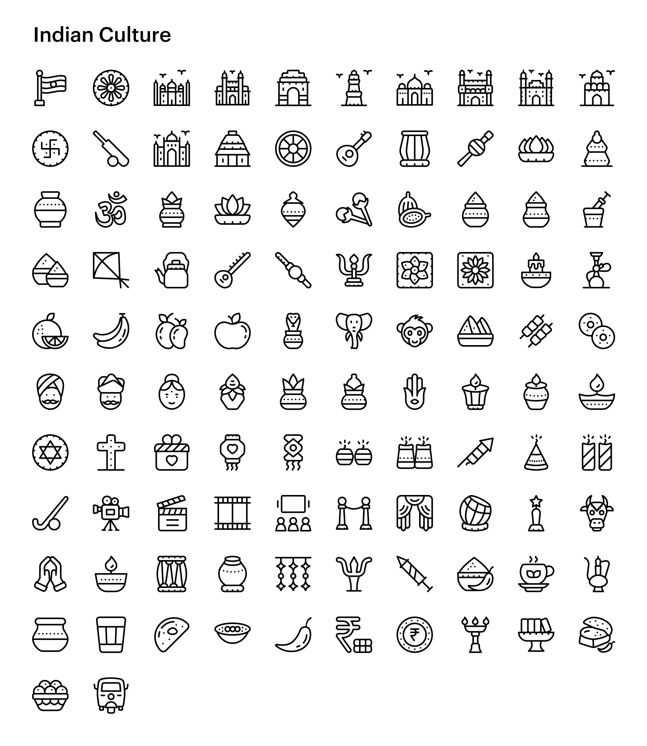 07 1600+多路径样式社区文化金融Icon图标Ai矢量设计素材 1600+ Culture and Communities Vector Icons