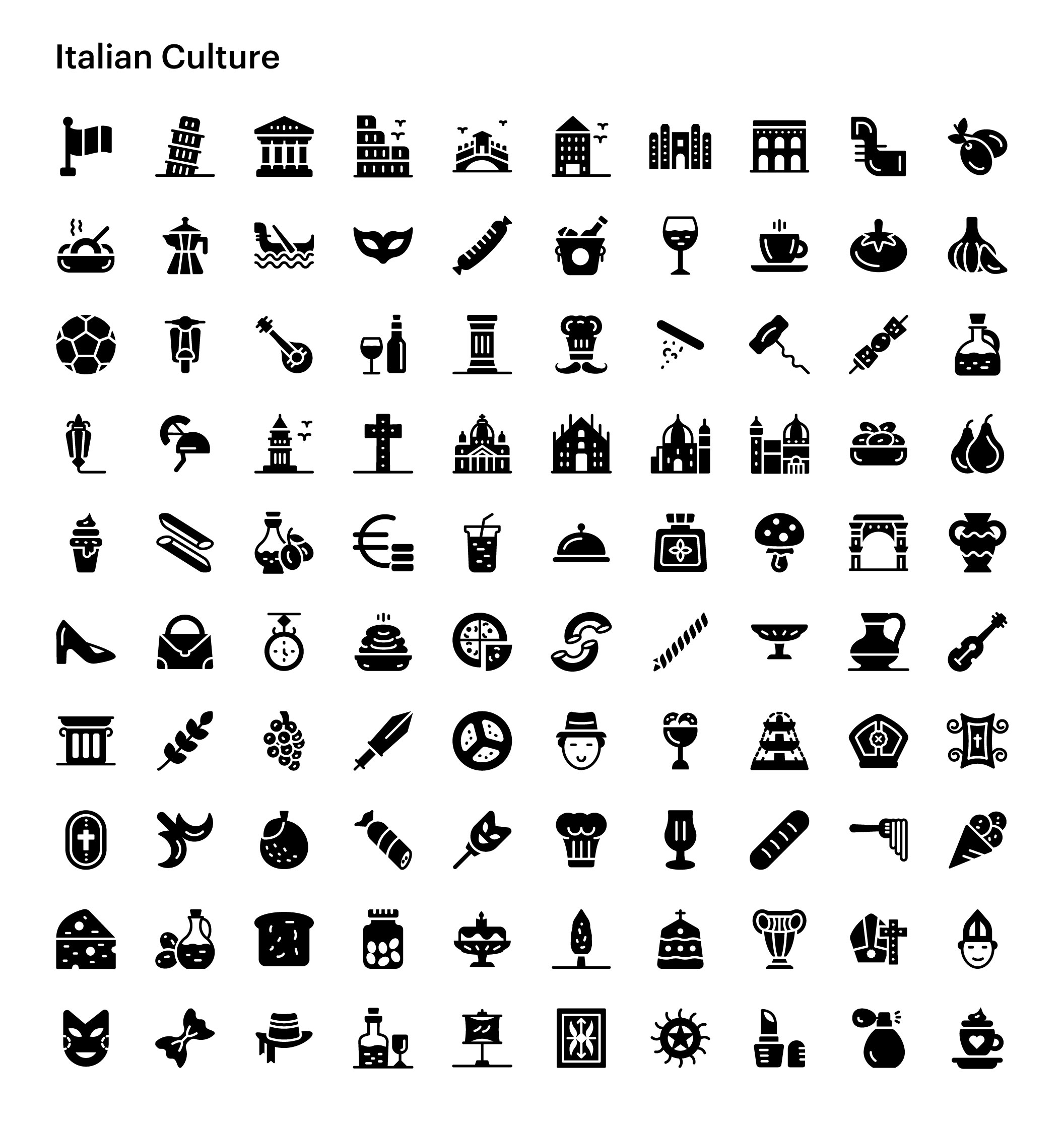 07 1600+多路径样式社区文化金融Icon图标Ai矢量设计素材 1600+ Culture and Communities Vector Icons