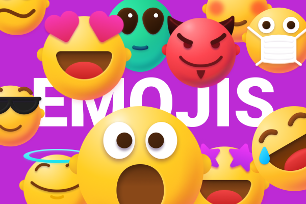027 32款萌趣创意Emoji卡通头像表情包Icon图标PNG免抠图片设计素材 Vivid Emojis Icons Pack