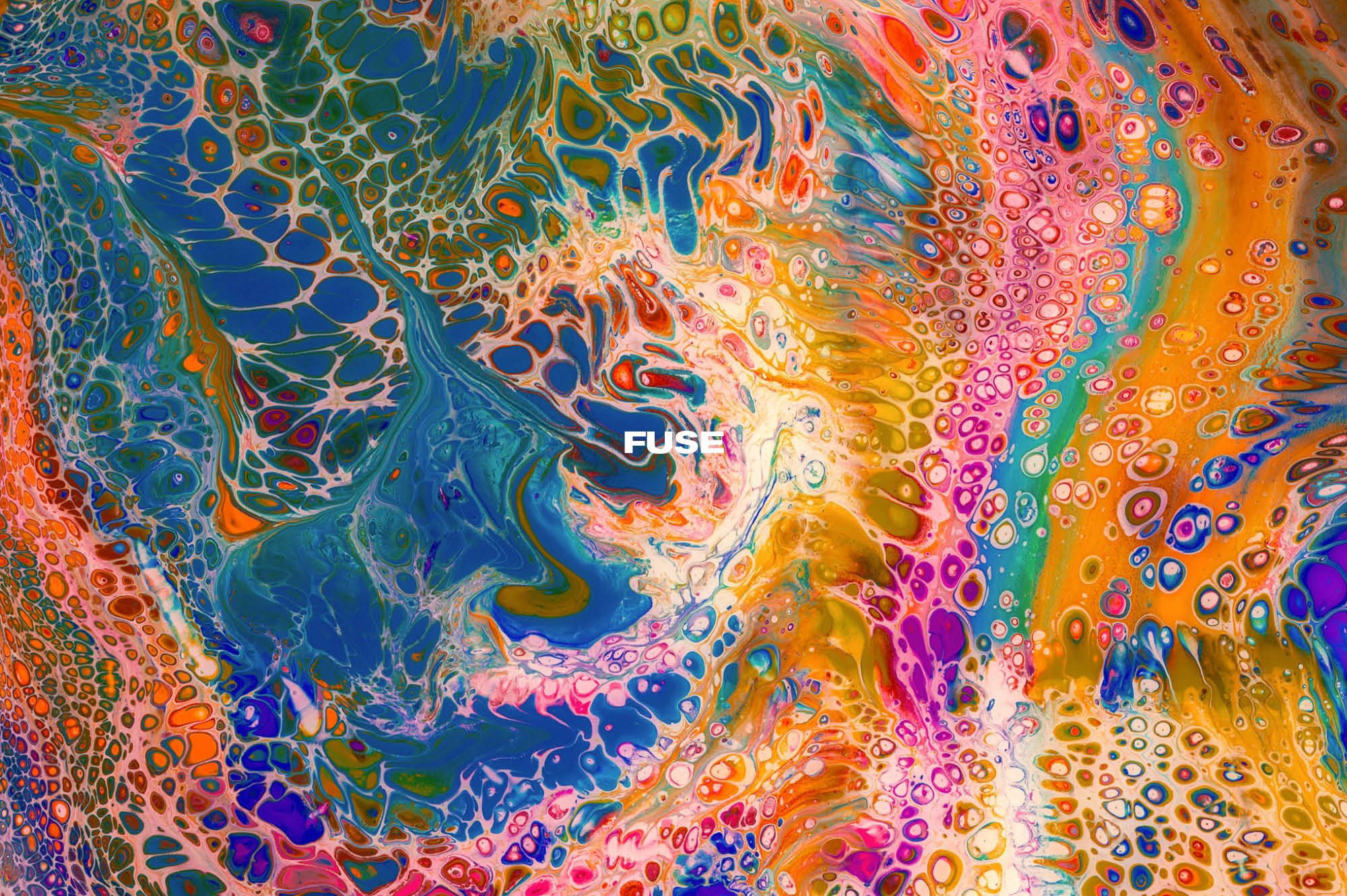 860 抽象炫彩油漆丙烯酸颜料流体液化创意底纹纹理背景图片素材 Chroma Supply – Fuse Abstract Paint Textures