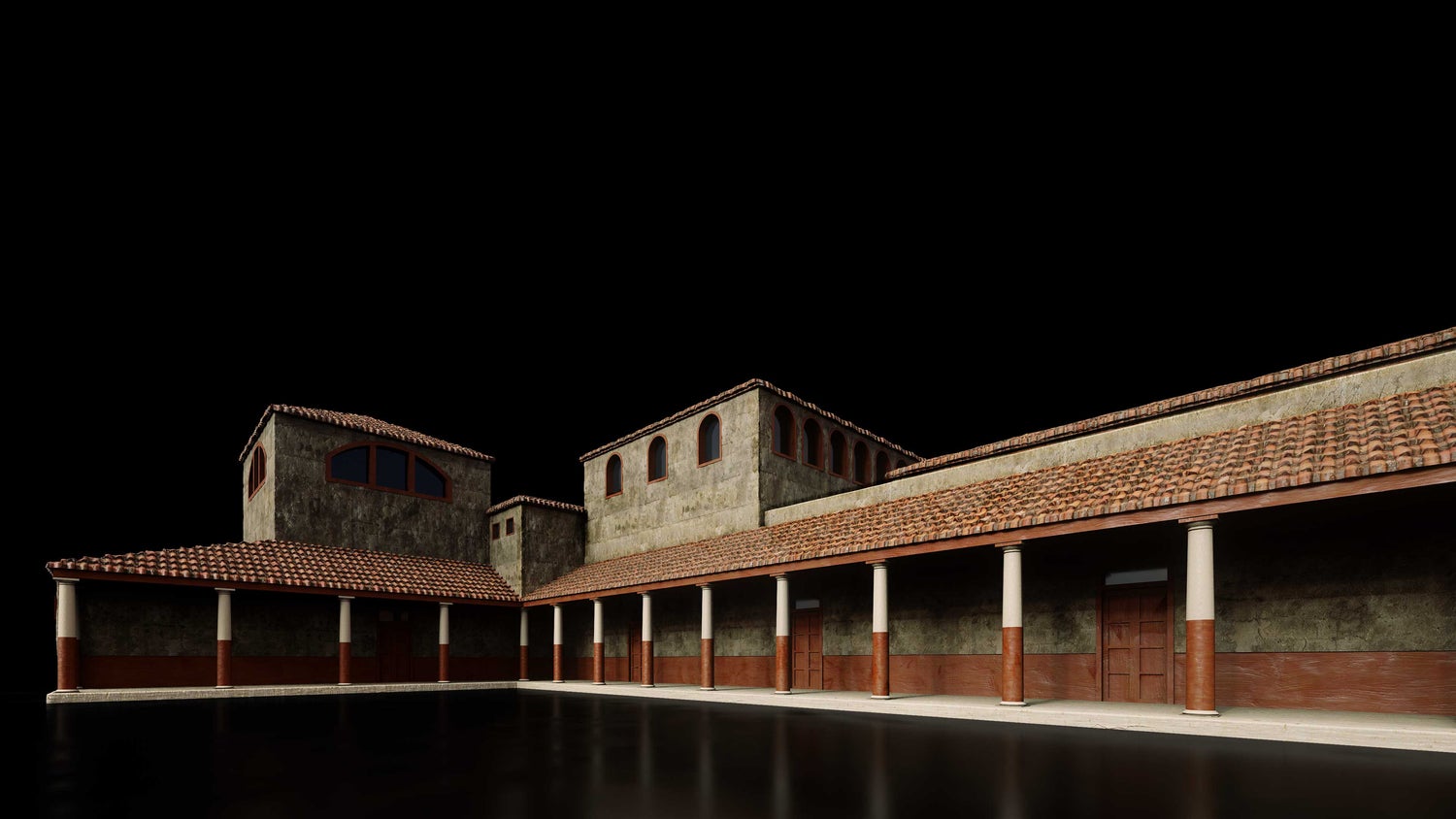 866 罗马帝国著名建筑3D模型Kitbash3D – Roman Empire