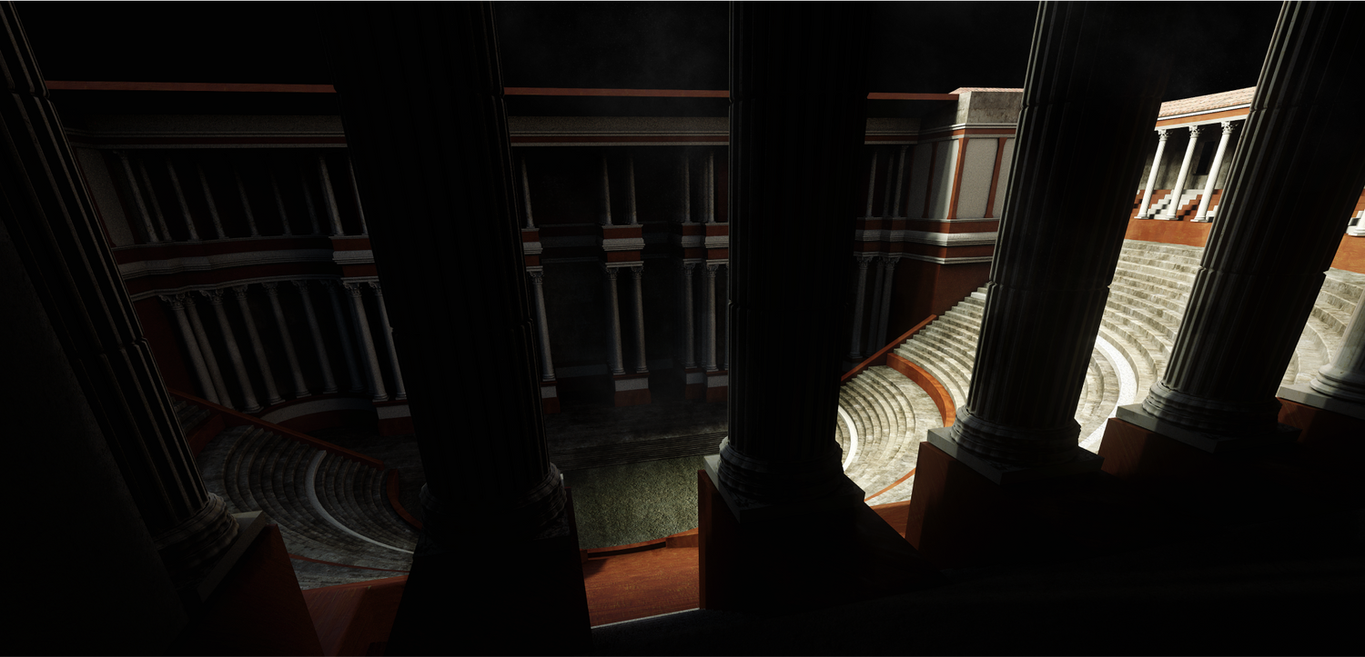 866 罗马帝国著名建筑3D模型Kitbash3D – Roman Empire