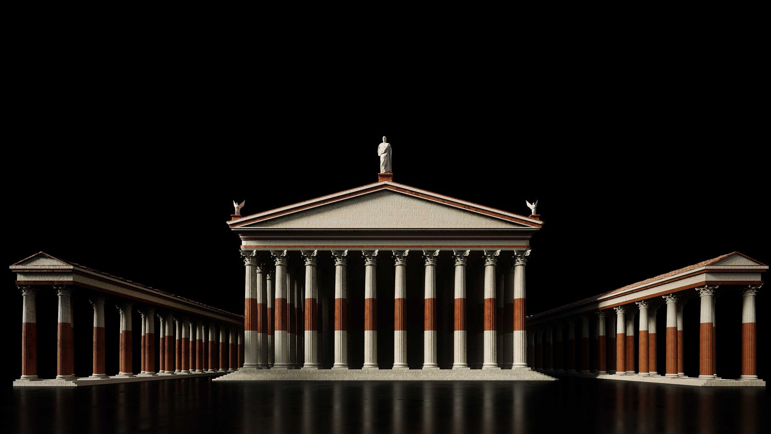 866 罗马帝国著名建筑3D模型Kitbash3D – Roman Empire