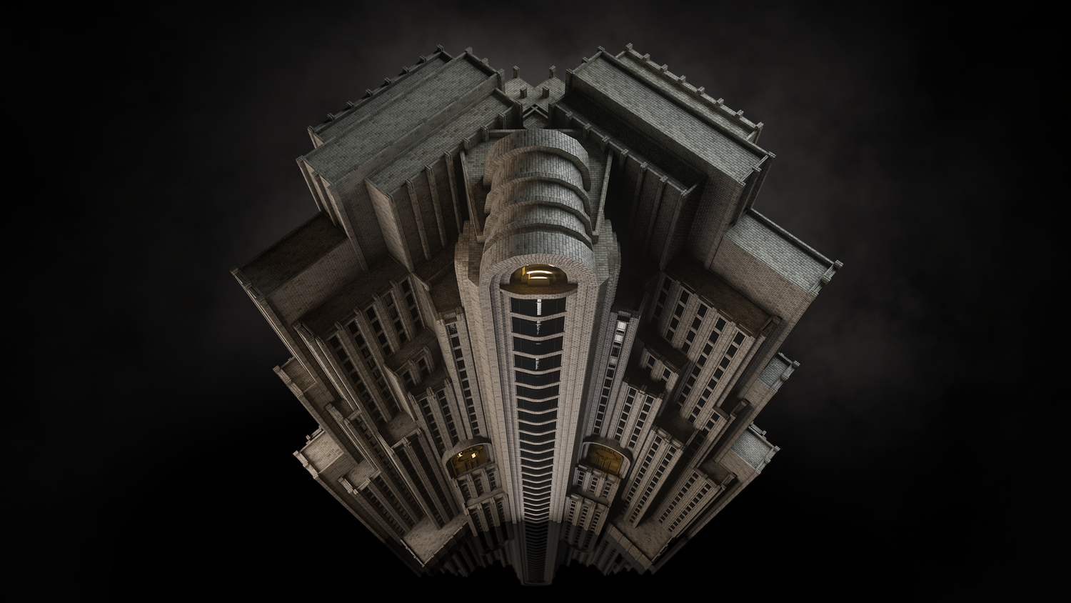 872 欧美建筑景观装饰艺术景观3D模型合集 KITBASH3D ARTDECO