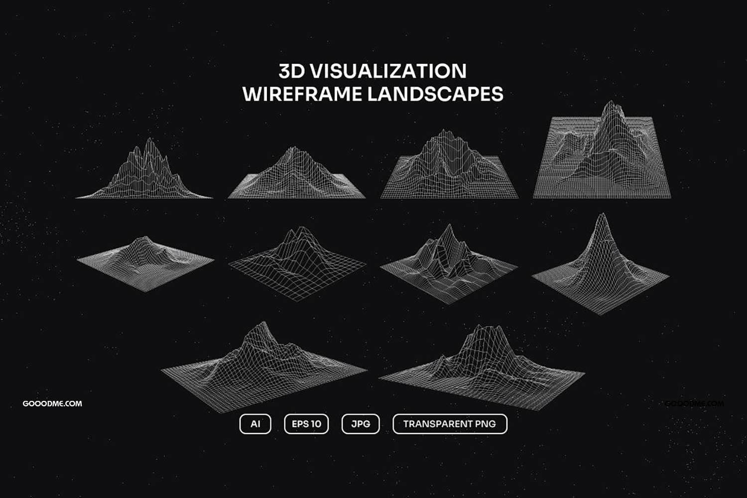 06 50款极简现代几何抽象图形50 vector geometric shapes