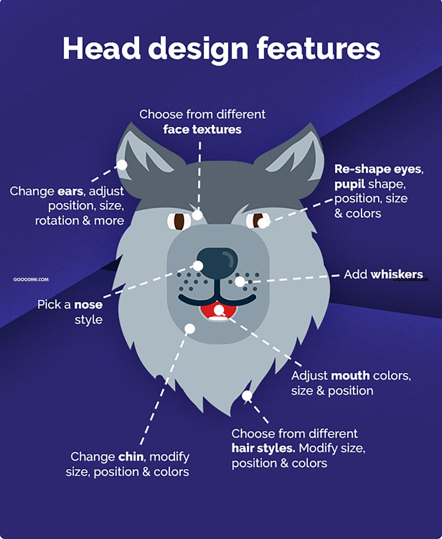 16 动物角色定制设计的AE动画特效工具素材包 Animal Character Animation Explainer Toolkit