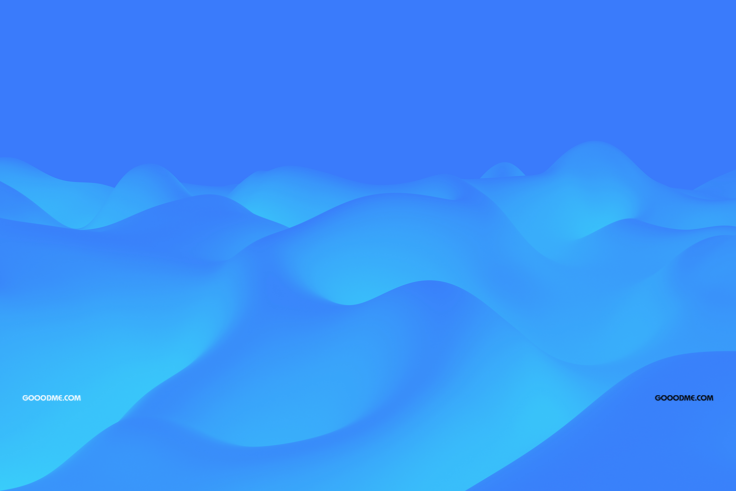 22 光滑的3D波浪效果背景照片底纹设计素材 Smooth Wavy Backgrounds