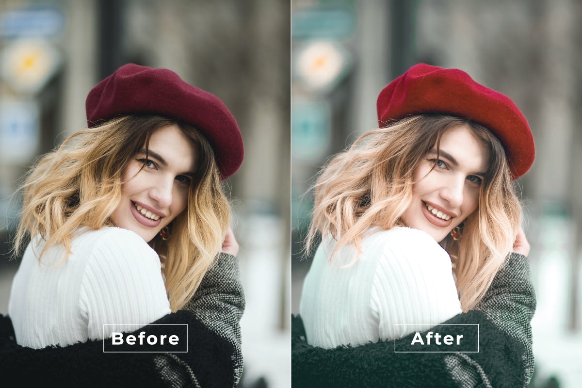 889 10个自然明亮的LR人物调色预设 Natural Desktop and Mobile Lightroom Preset.zip