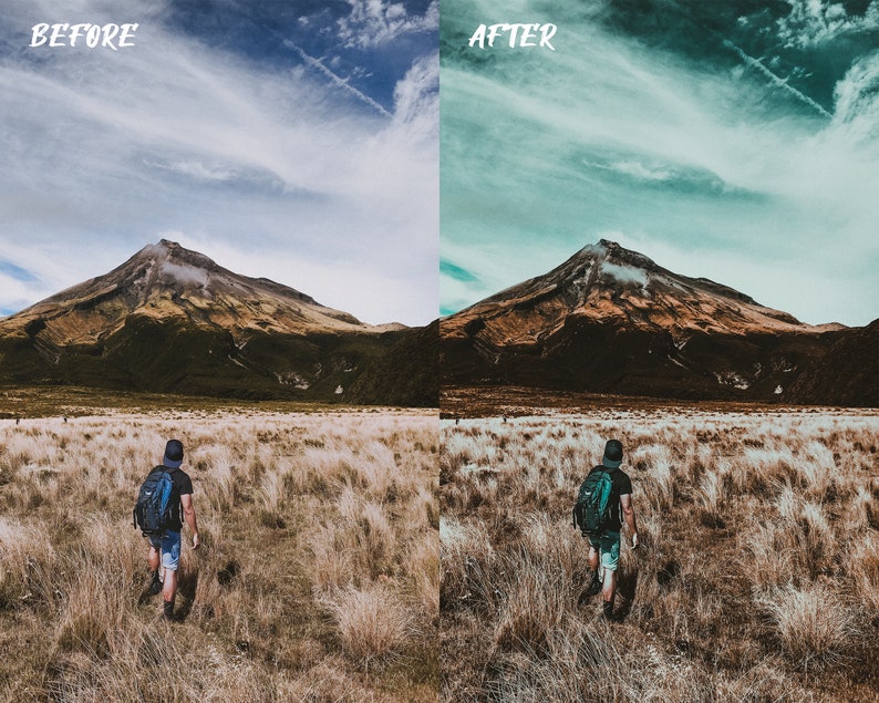 909 深青色冒险旅游青橙色 LIGHTROOM 预设DARK TEAL LIGHTROOM PRESETS.zip