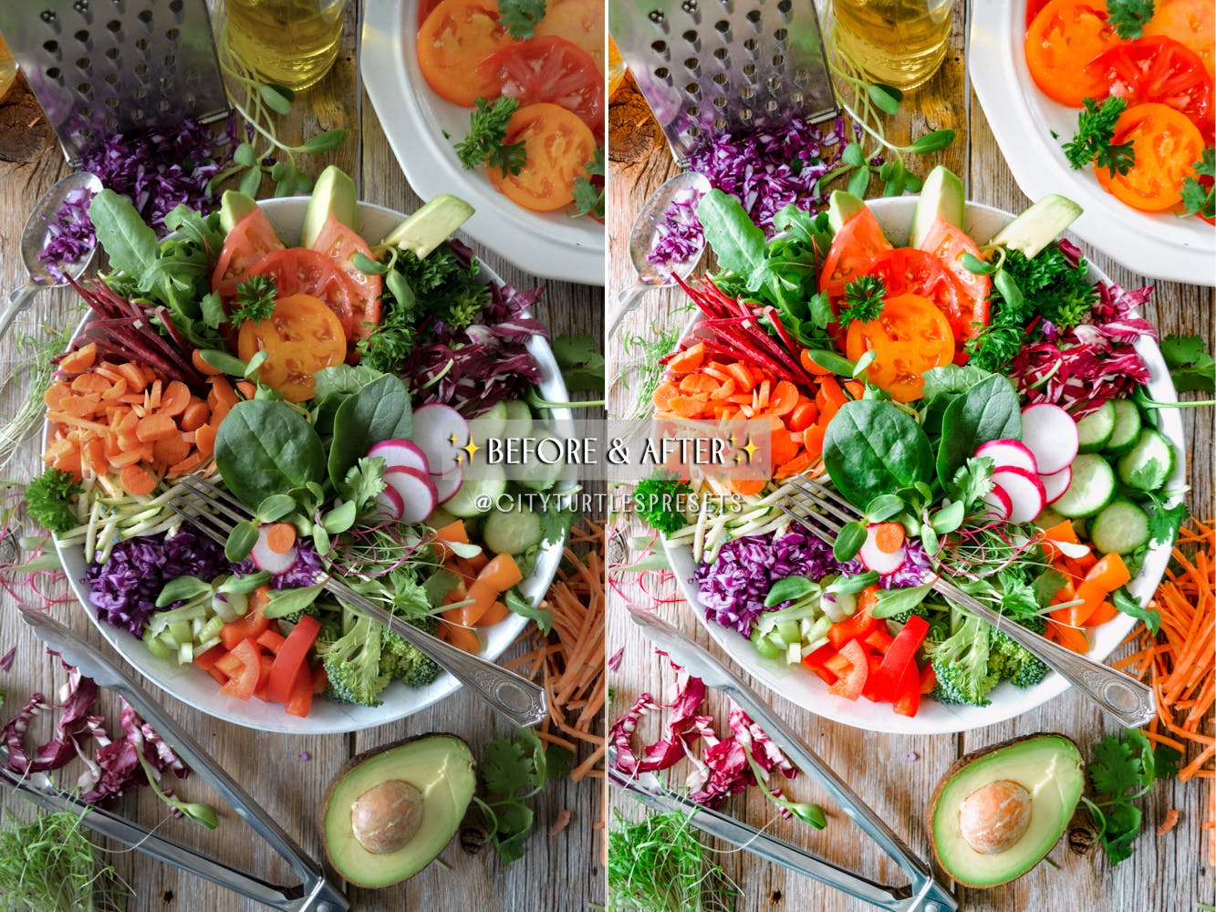 916 明亮充满活力的食物摄影 Lightroom 预设 Bright Vibrant Food Photography Lightroom Presets.zip