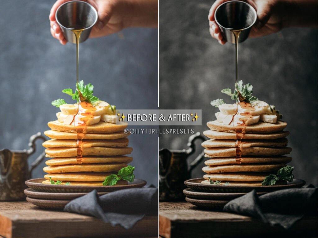 925 食物 Lightroom 预设集合Moody Food Lifestyle Blogger Lightroom Presets.zip