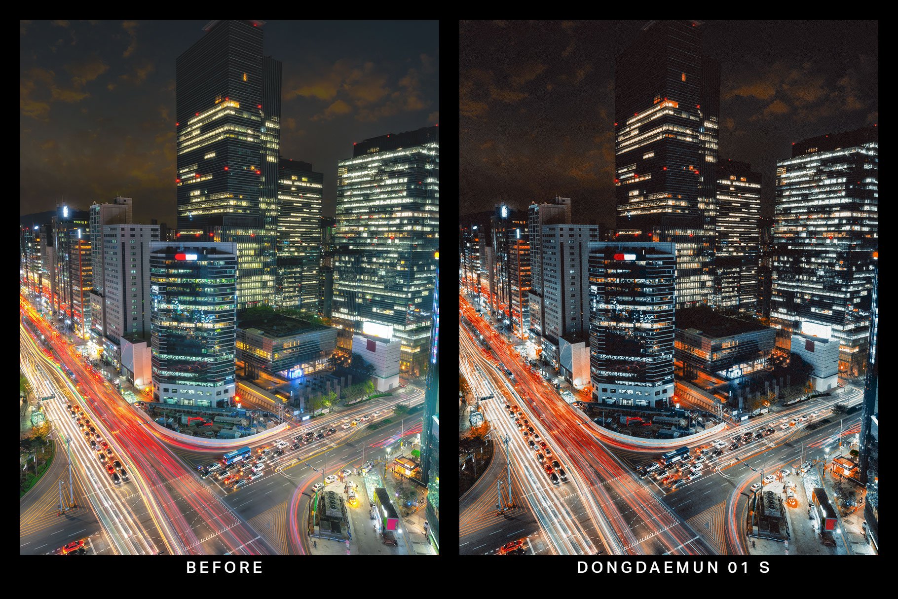 942 夜间城市风景照处理的Lightroom预设和视频LUT 20 Blue Nights Lightroom Presets and LUTs.zip