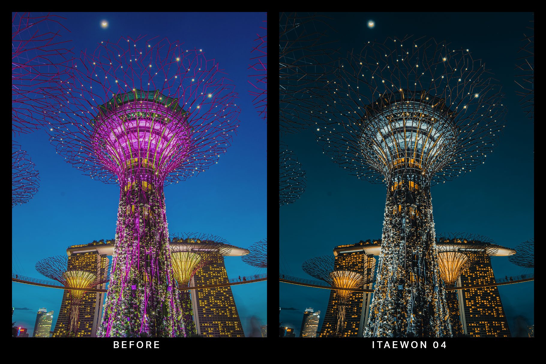 942 夜间城市风景照处理的Lightroom预设和视频LUT 20 Blue Nights Lightroom Presets and LUTs.zip