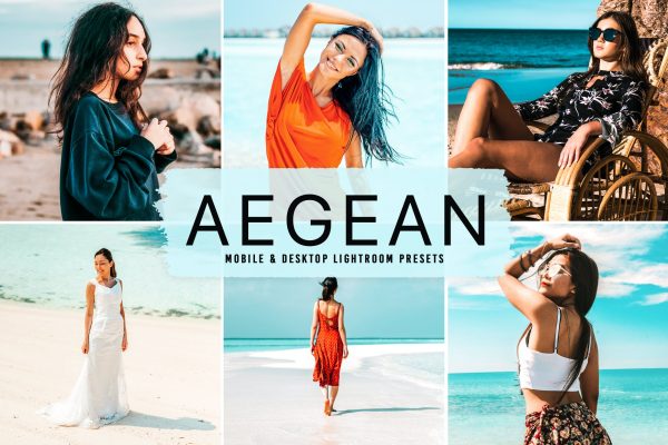 921 青橙色调海边lr调色预设手机电脑适用 aegean mobile desktop lightroom presets.zip