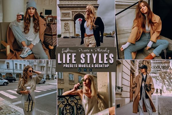 933 Life Styles Photoshop Action & Lightrom Presets.zip