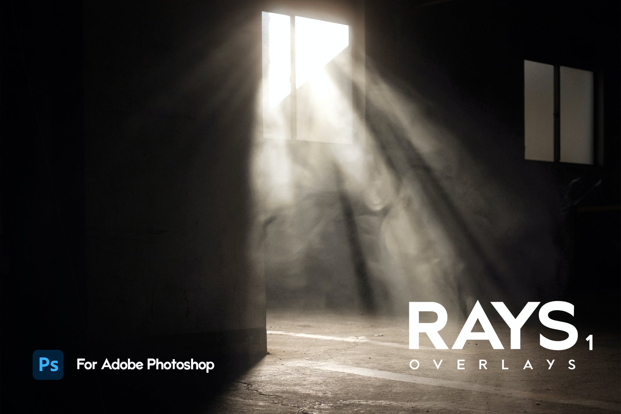 961 12款逼真烟雾光束效果叠加素材Rays – Ultra Realistic Overlays for Photoshop