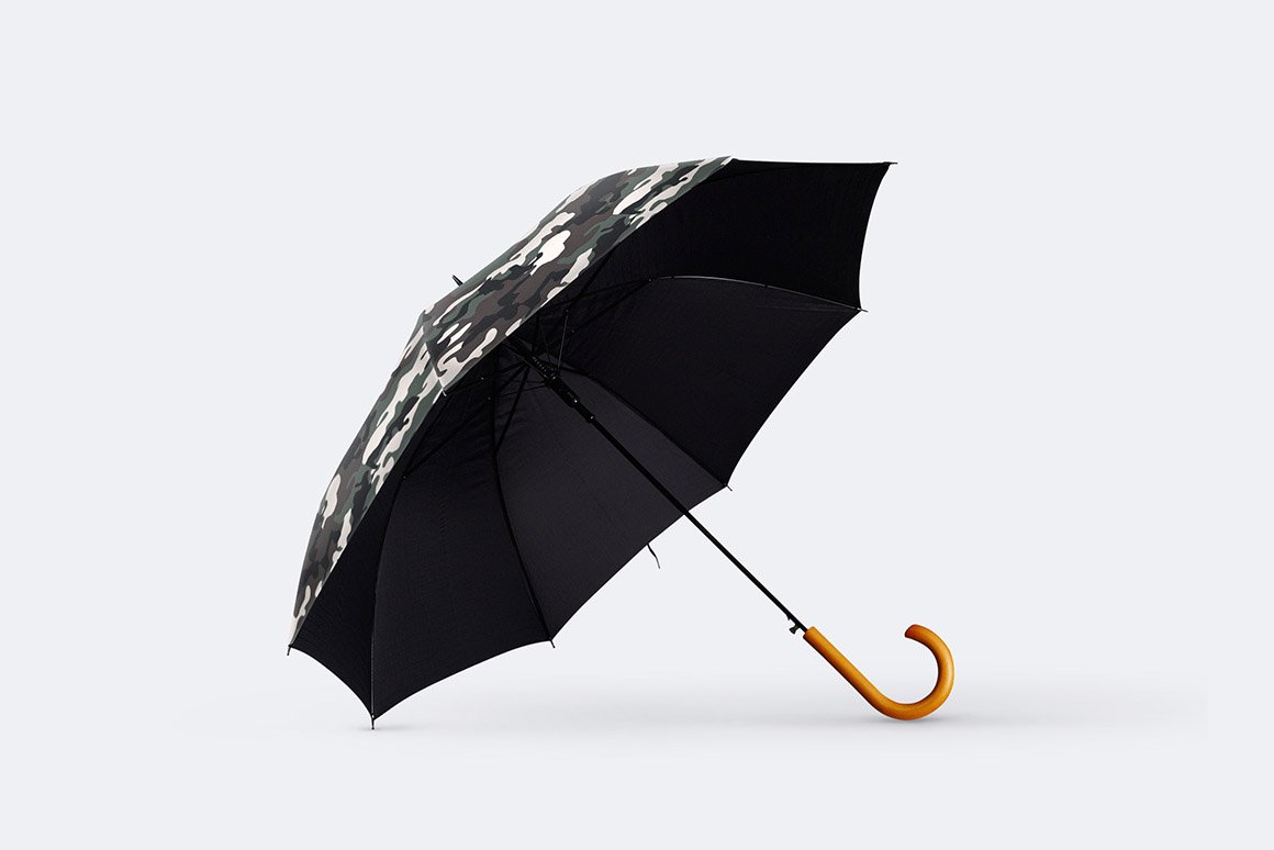 978 多角度雨伞PSD样机Umbrella Mockup