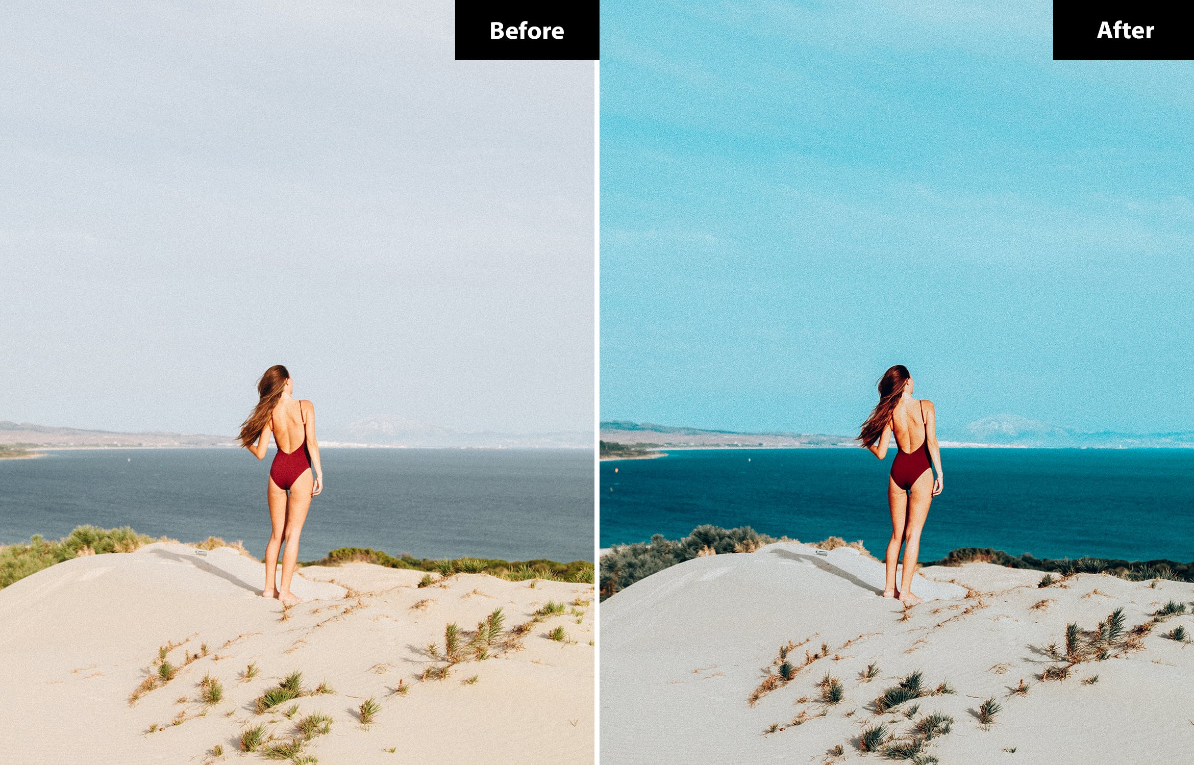 981 户外旅行海边lut预设Instagram Mood Lightroom Presets