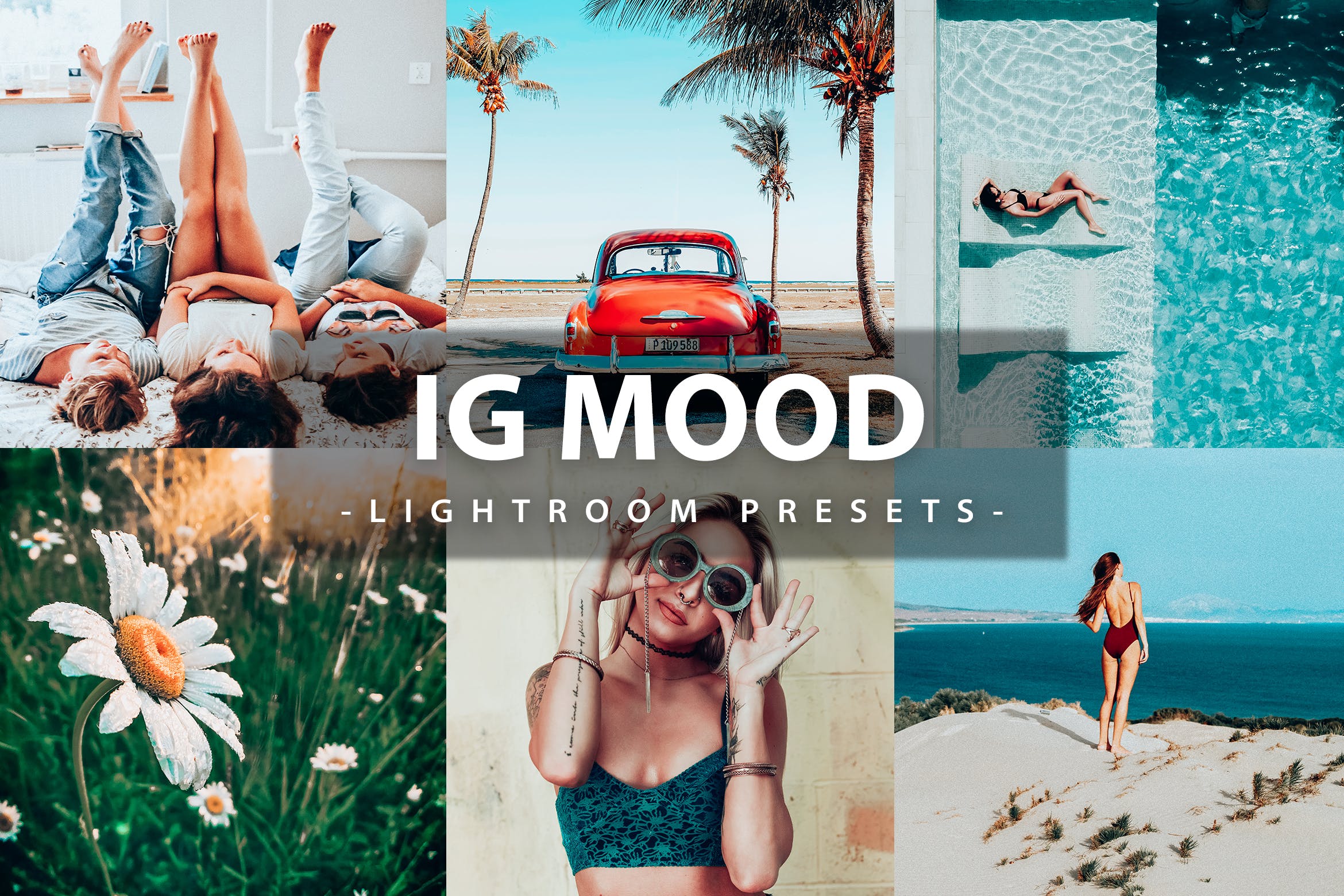 981 户外旅行海边lut预设Instagram Mood Lightroom Presets