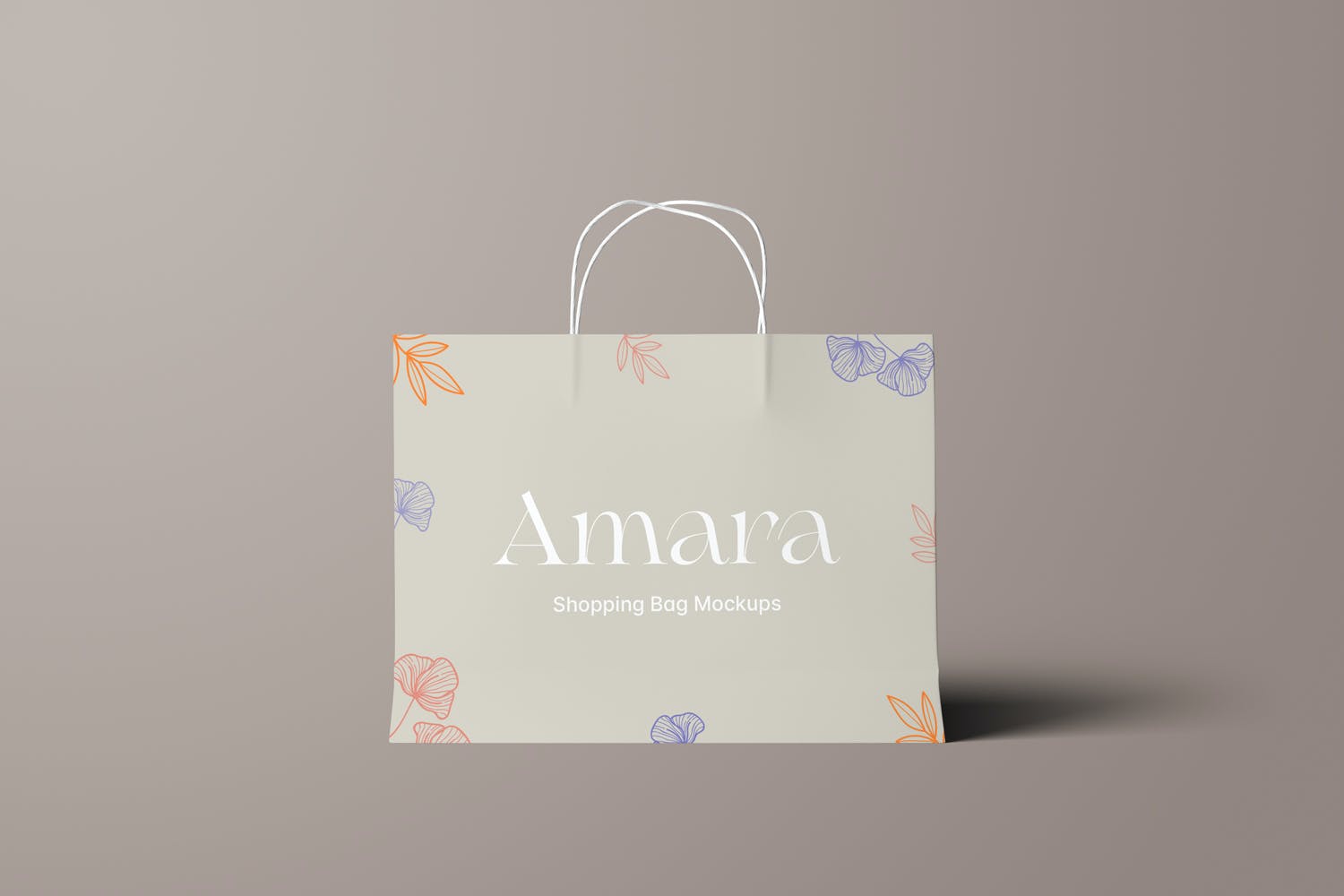 087 纸袋手提袋购物袋包装PSD样机 Shopping Bag Mockups